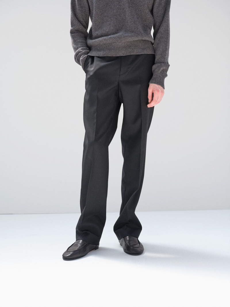 HIGH-DENSITY WOOL WORSTED SLACKS 4