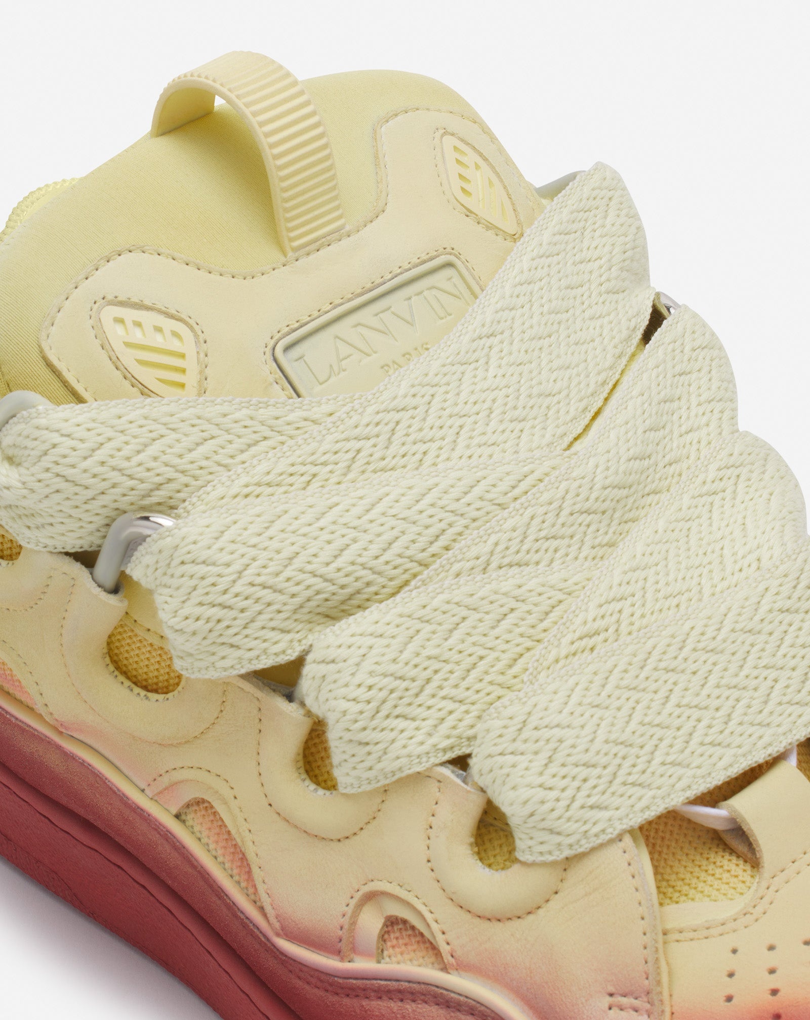 LEATHER CURB SNEAKERS - 5