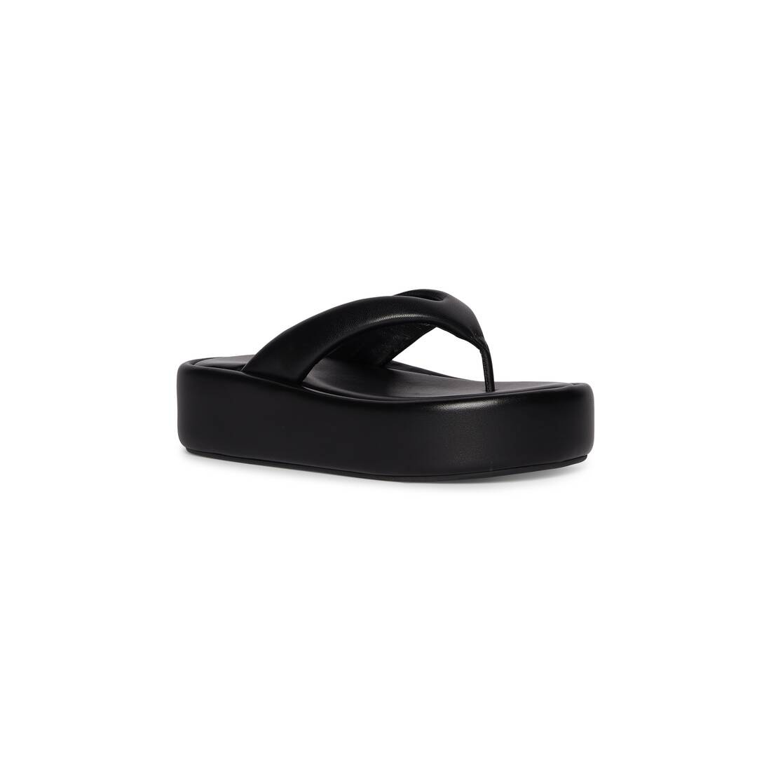 Women's Rise Thong Sandal in Black - 2