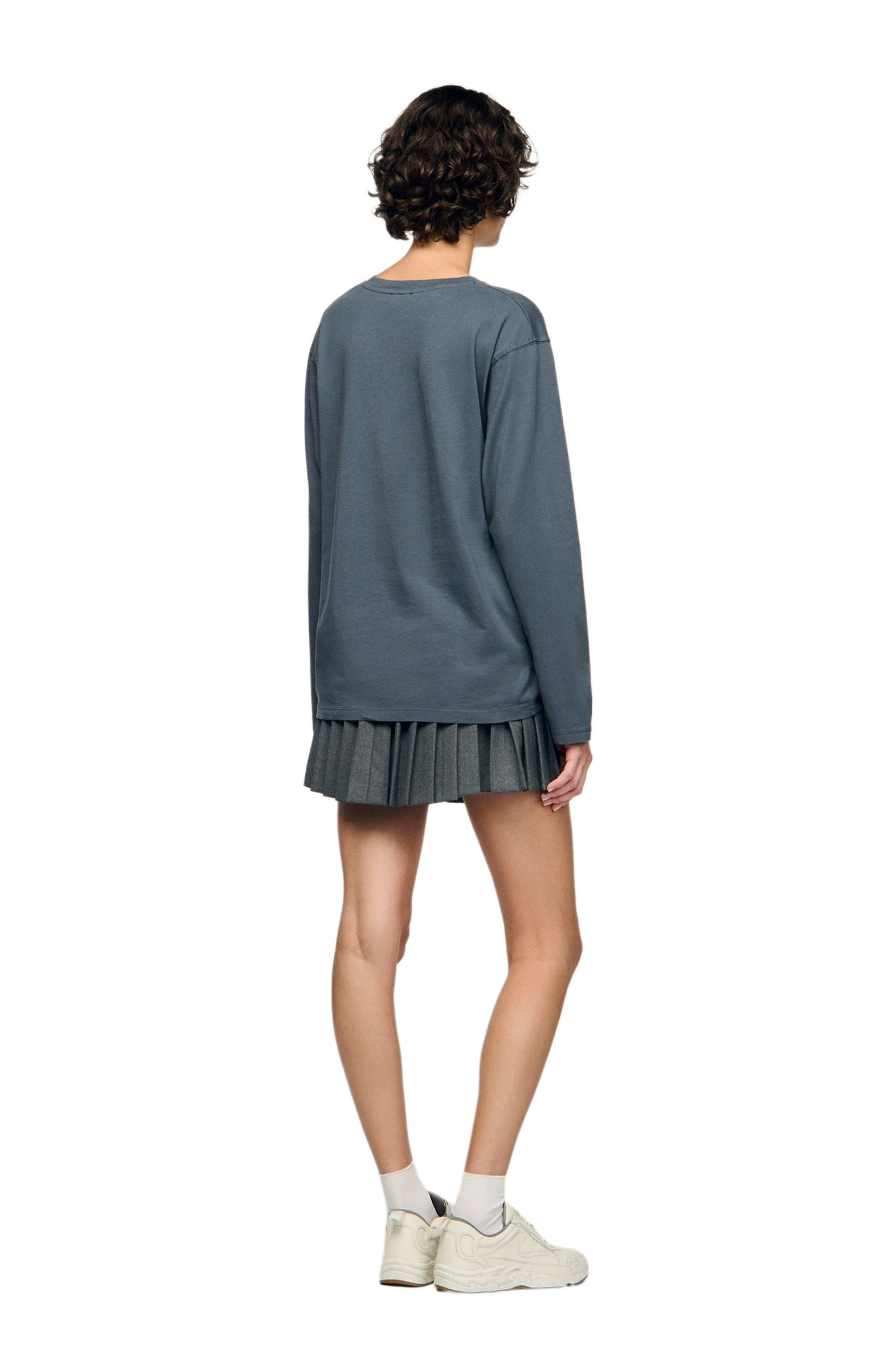 SANDRO T-shirt with embroidery in Grey at Nordstrom - 2