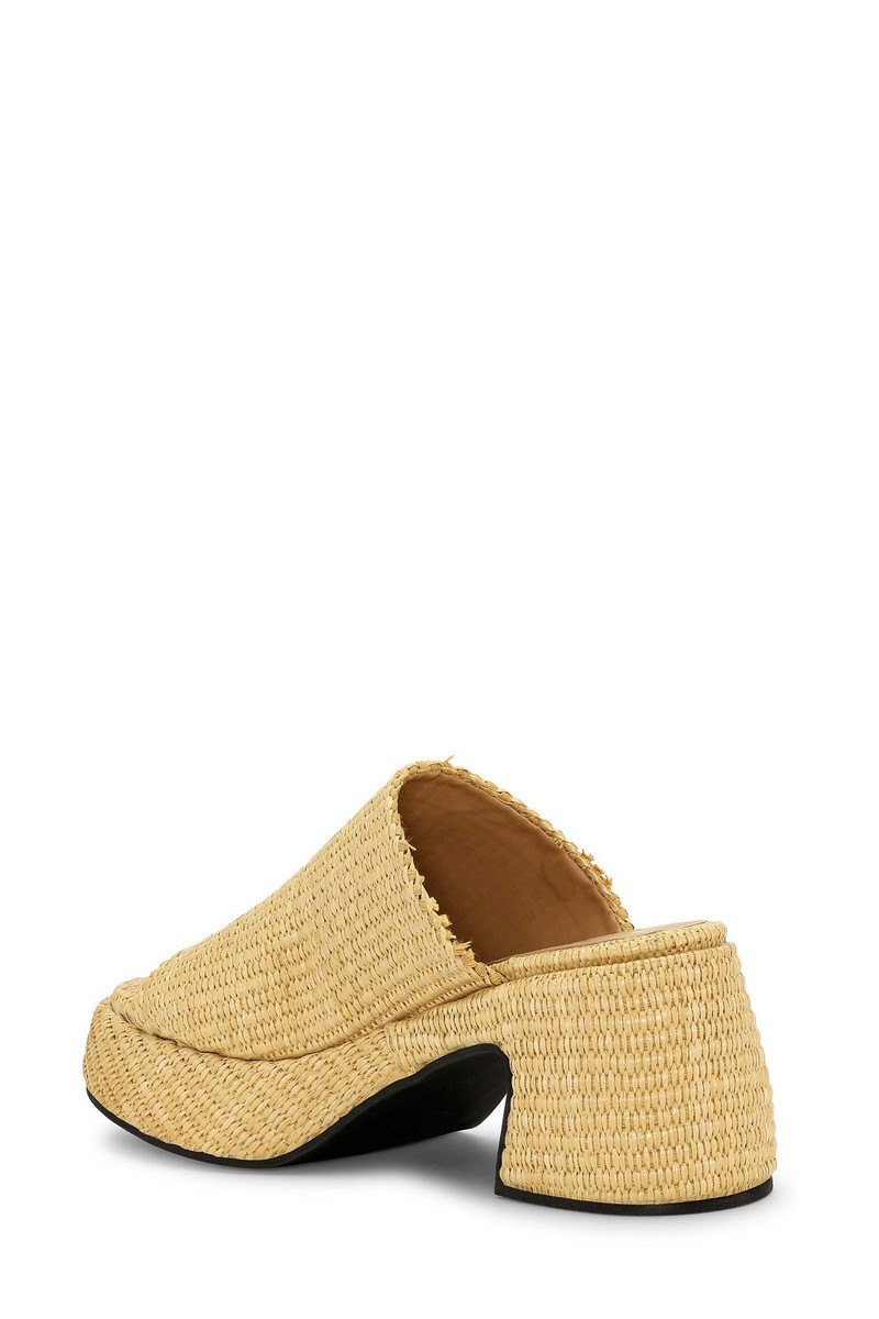 BUTTERFLY 플랫폼 RAFFIA SANDALS 3