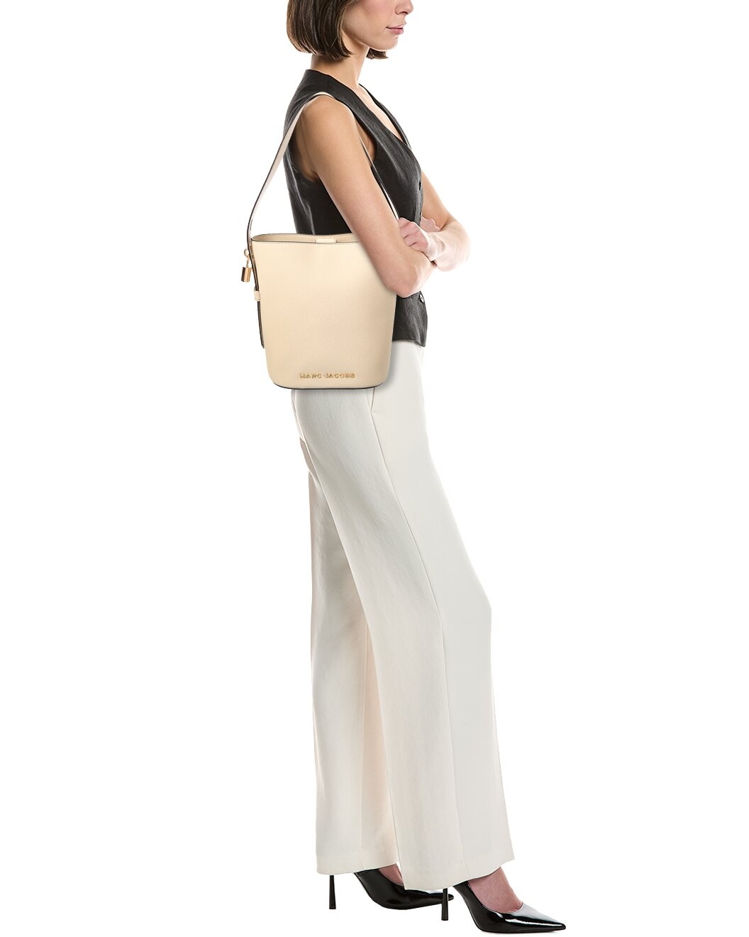 Marc Jacobs Leather Bucket Bag - 4