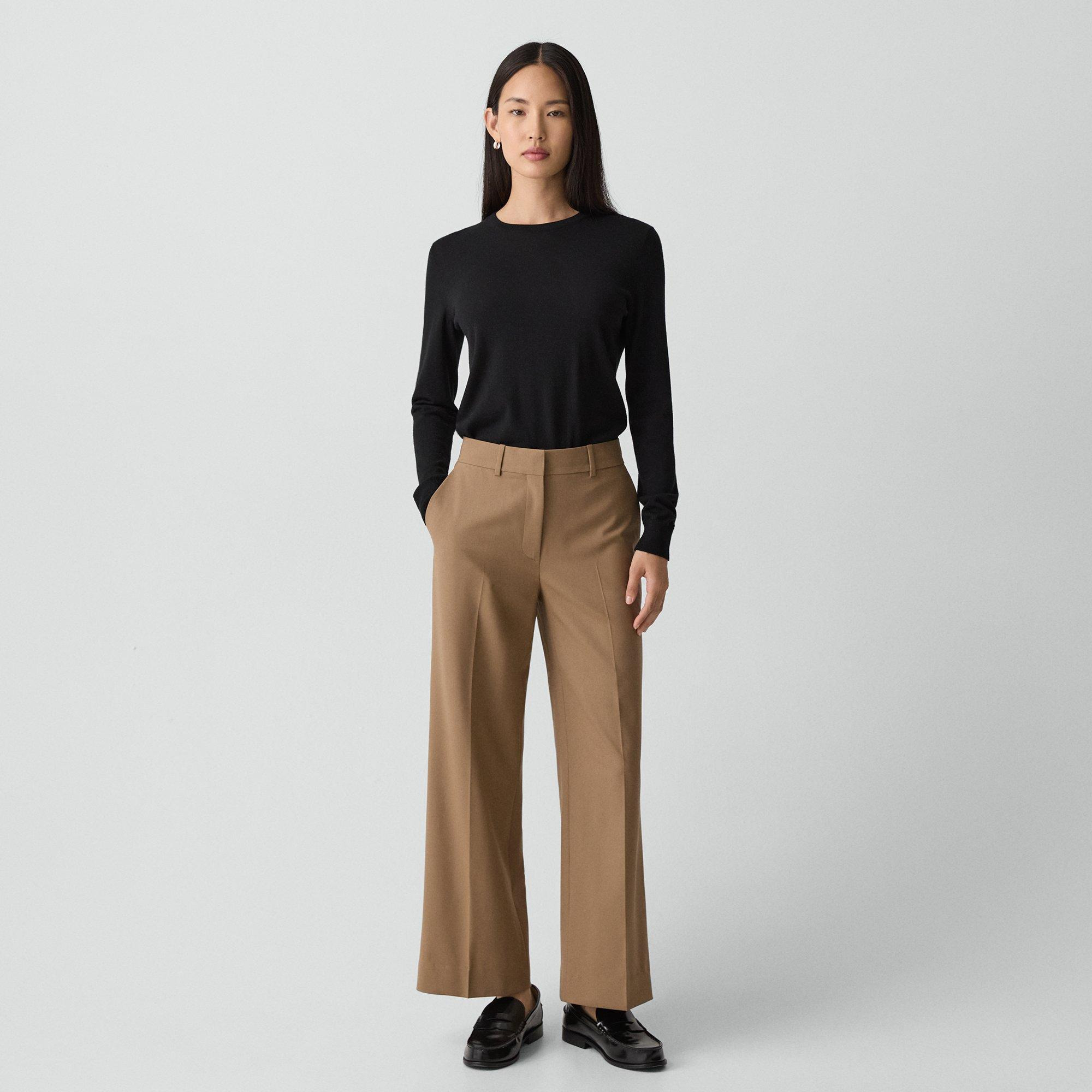 Classic Straight Pant in Good Wool - 2