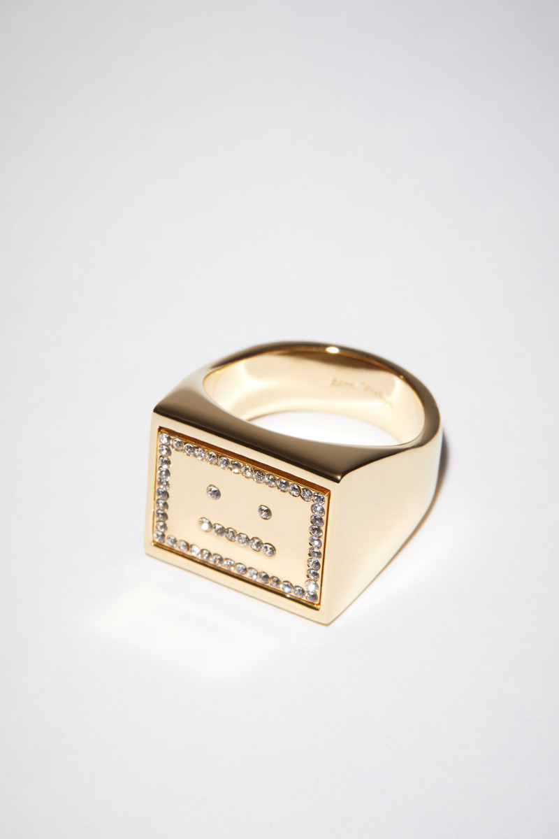 Gold signet ring - Gold 4
