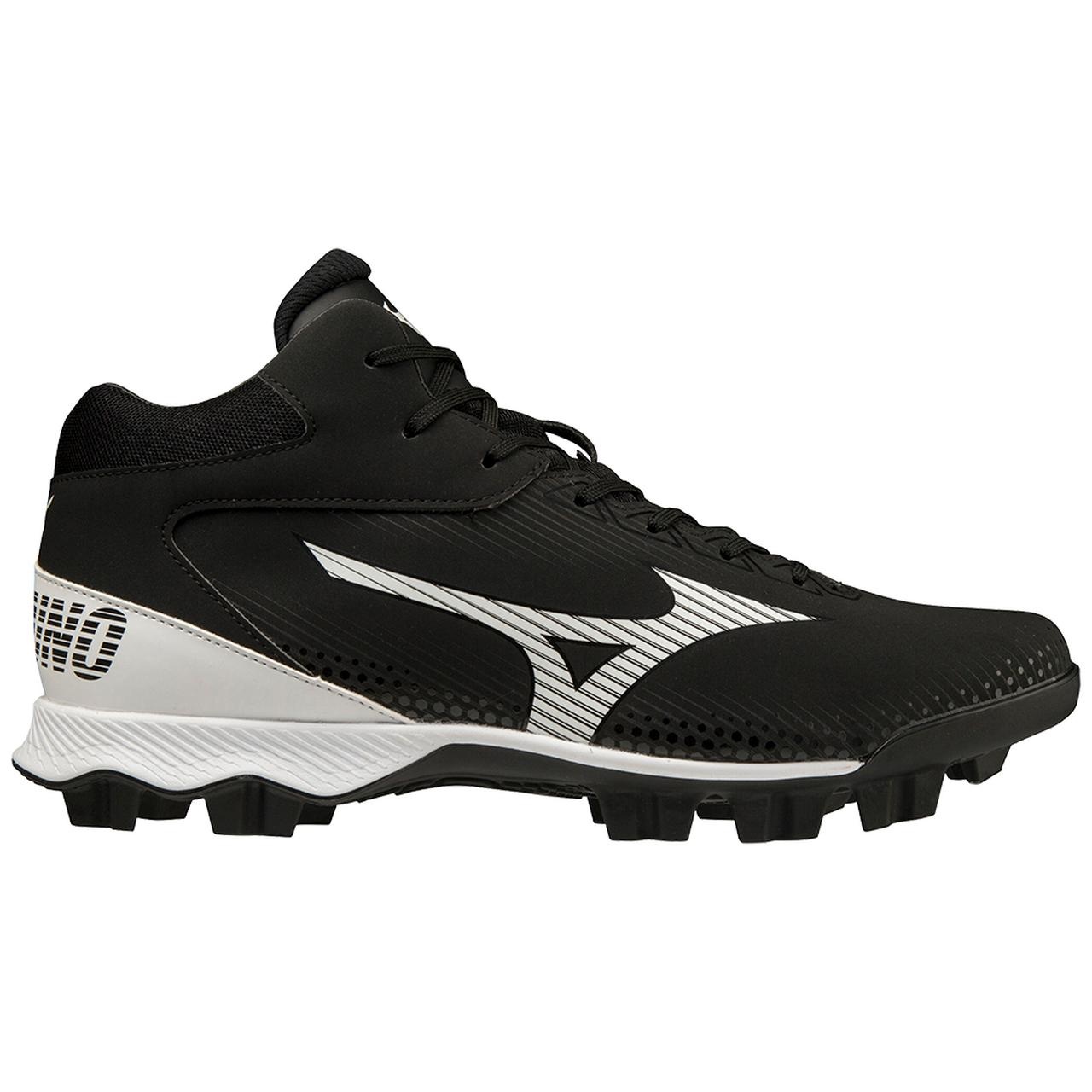 Mizuno Wave Lightrevo TPU Men's Molded Mid Baseball Cleat - 6