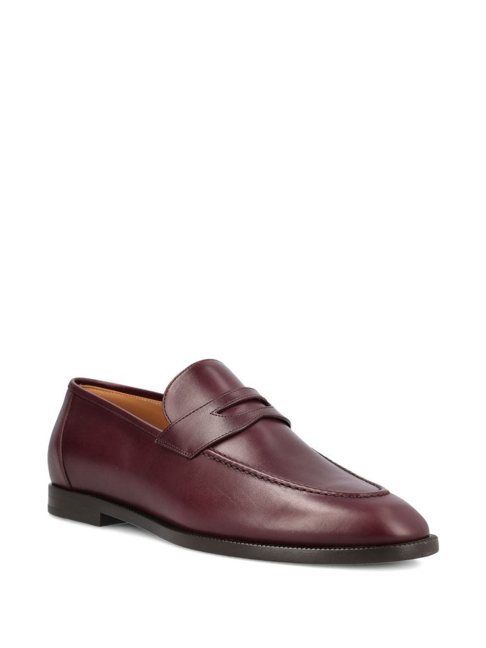 penny leather loafers - 2
