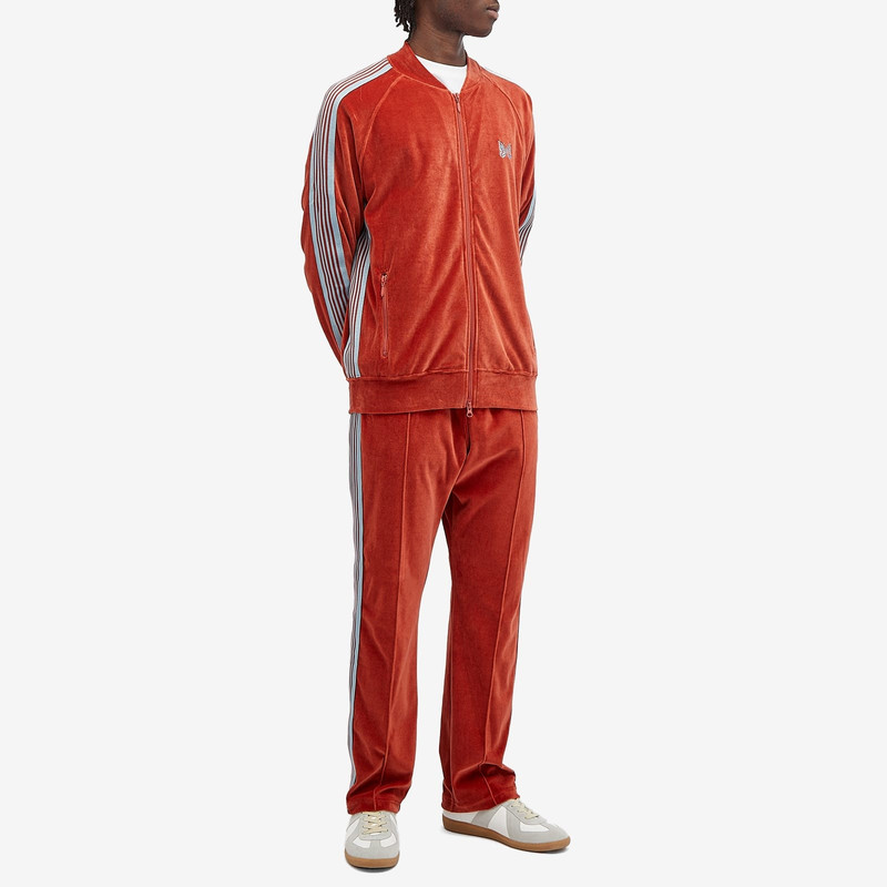 Needles Velour Narrow Track Pant 4