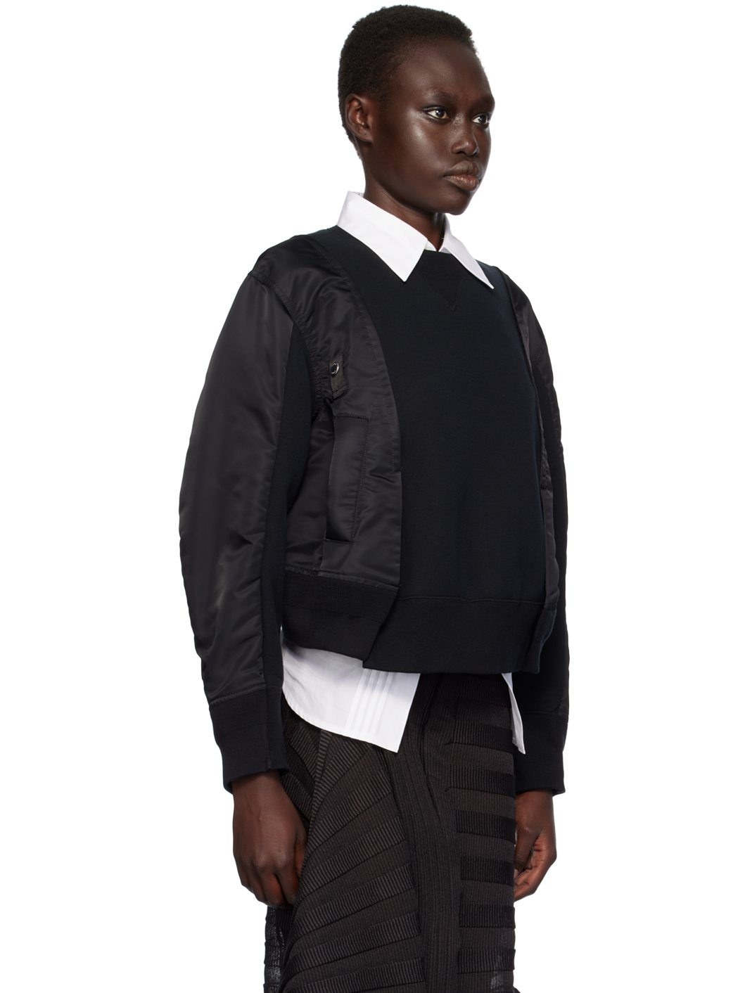 Black Sponge Sweat Sweatshirt - 4