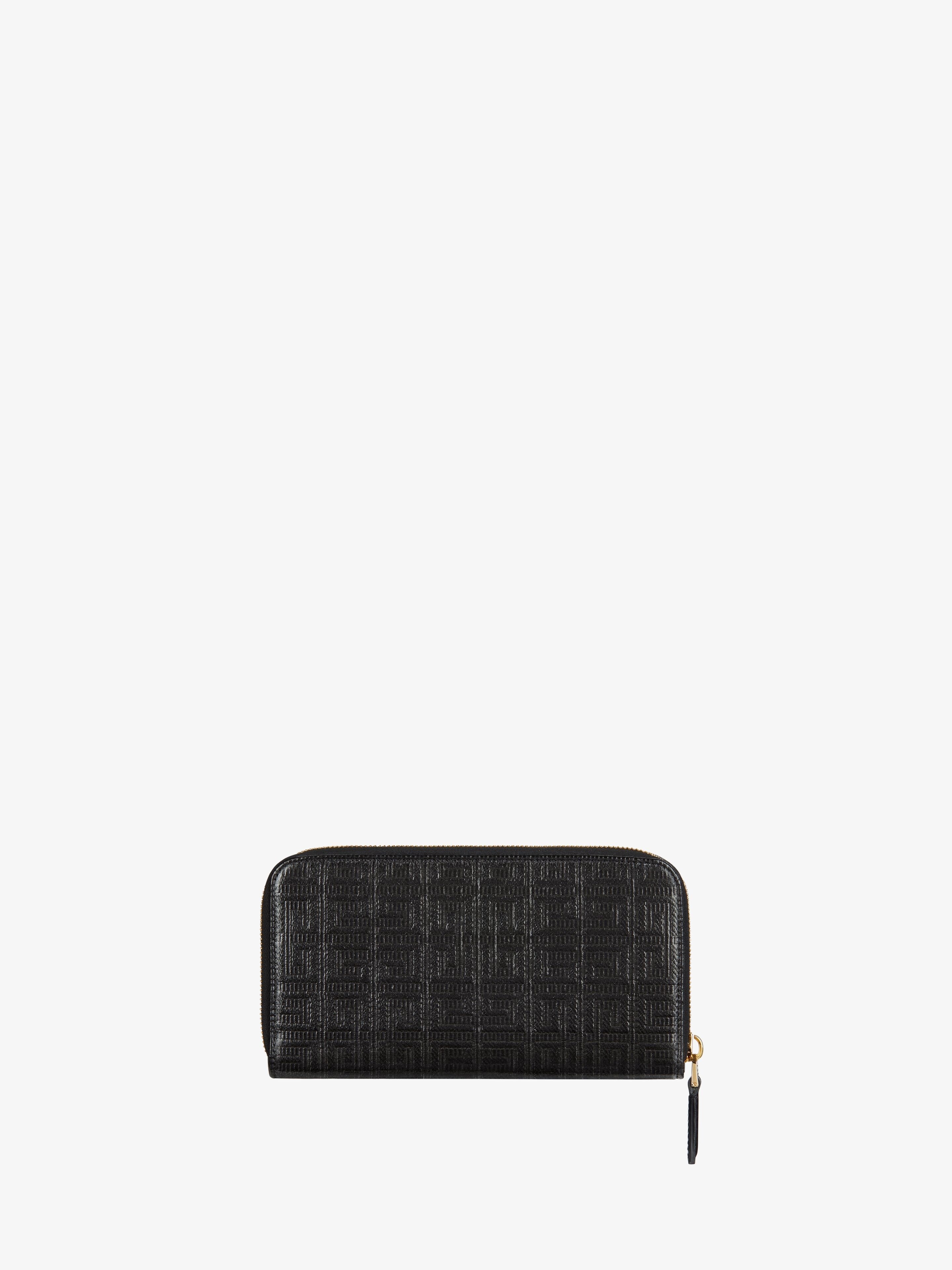 GIV CUT WALLET IN 4G COATED CANVAS AND LEATHER - 3