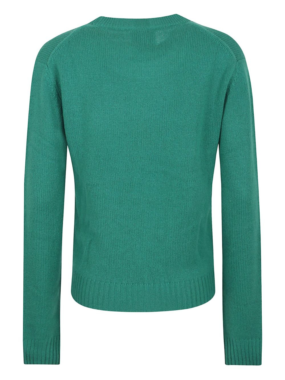 round-neck cashmere sweater - 2