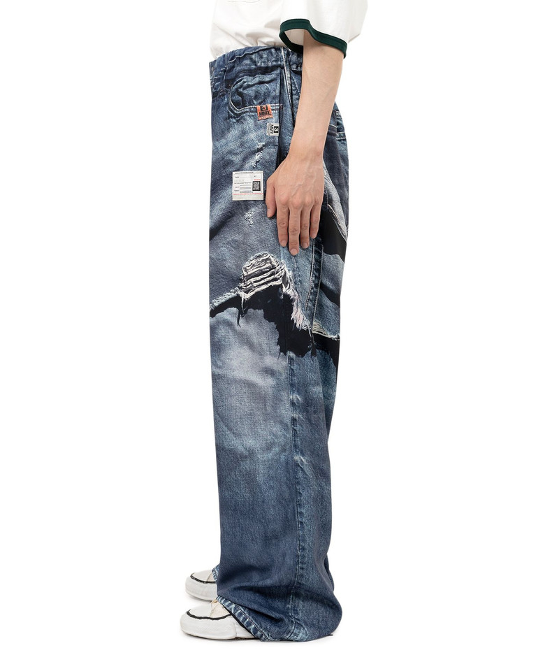 "T.A.T.A x MMY" Trompe-l'oeil Archive Printed Wide Pants 11