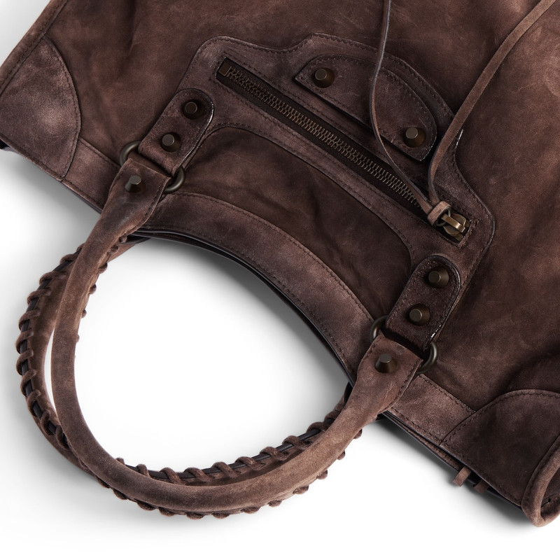 Women's Le City Bag Medium in Light Espresso 6