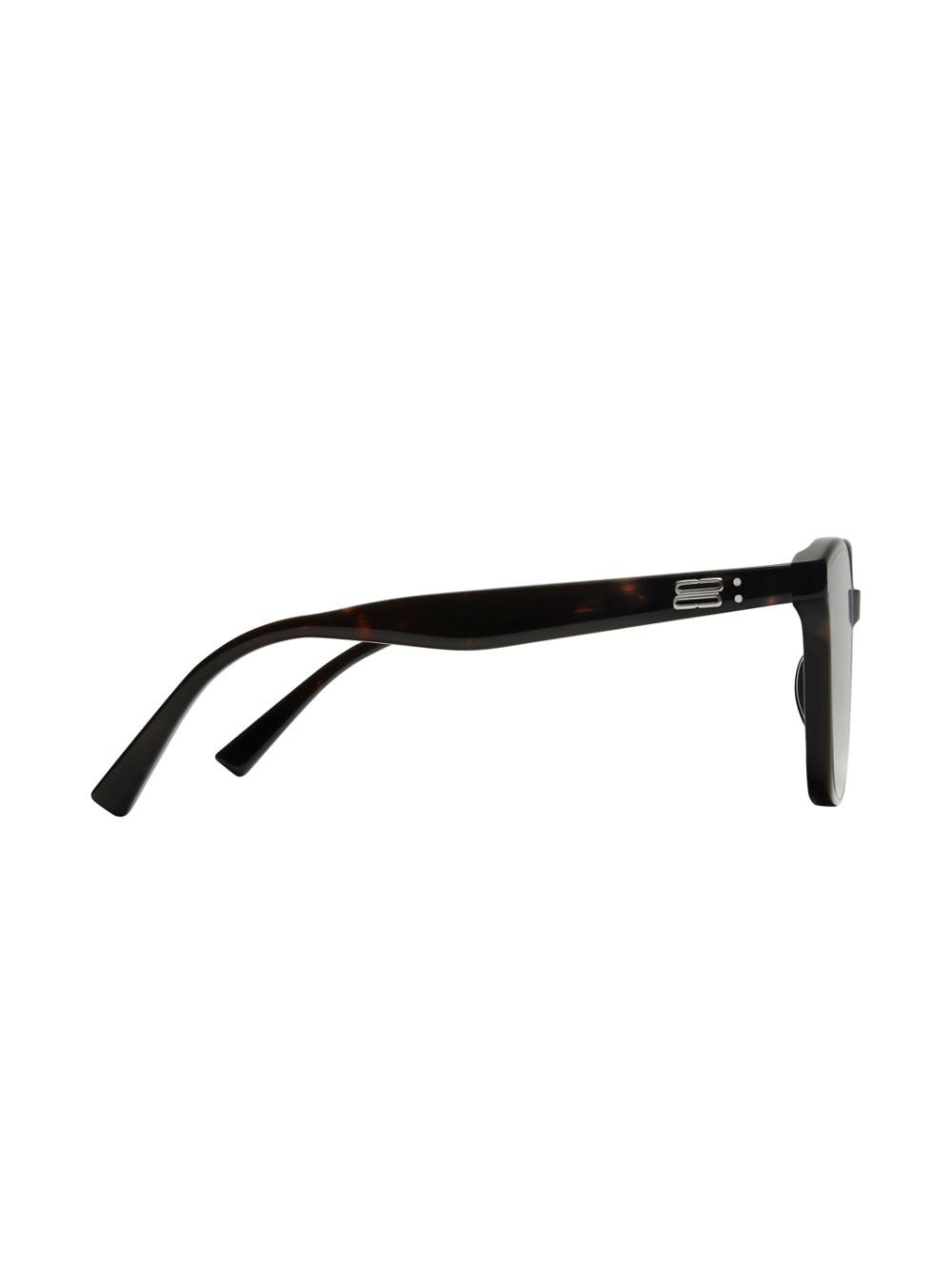 Queen tortoiseshell square-frame sunglasses - 4