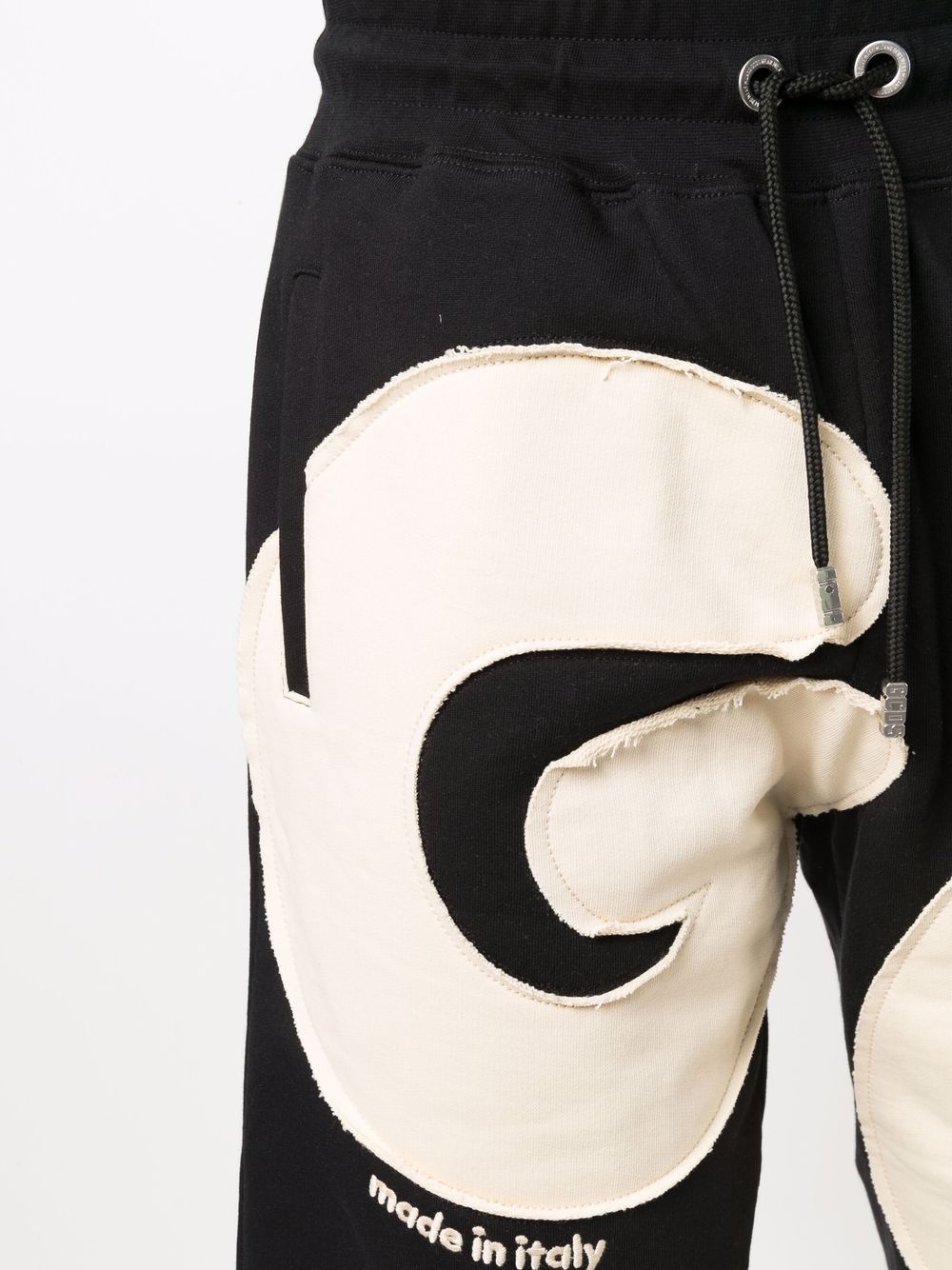 logo-patch track shorts - 5