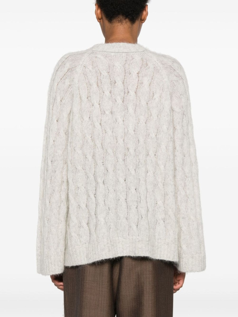 cable-knit sweater 4