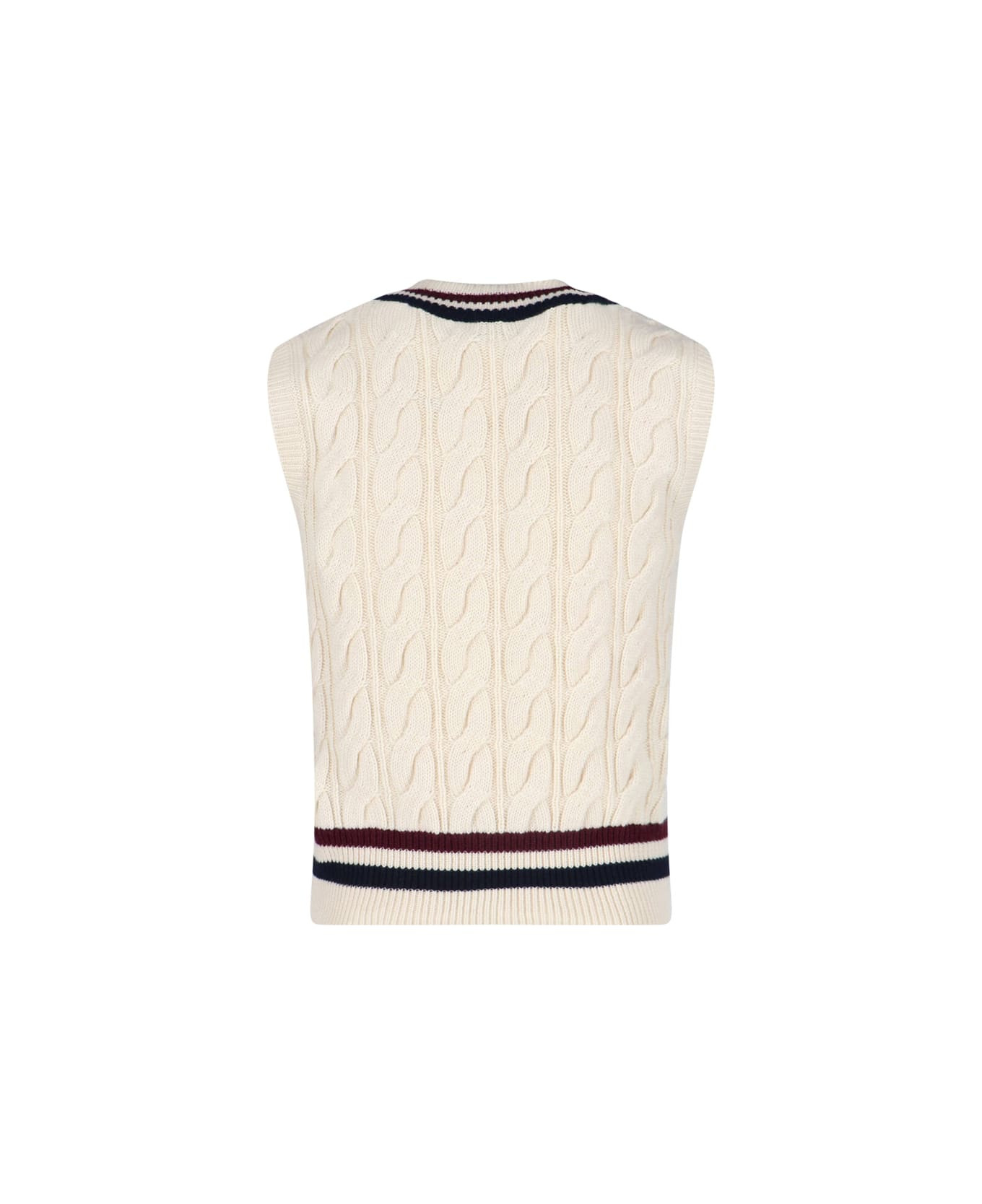'triomphe' Vest Sweater - 2