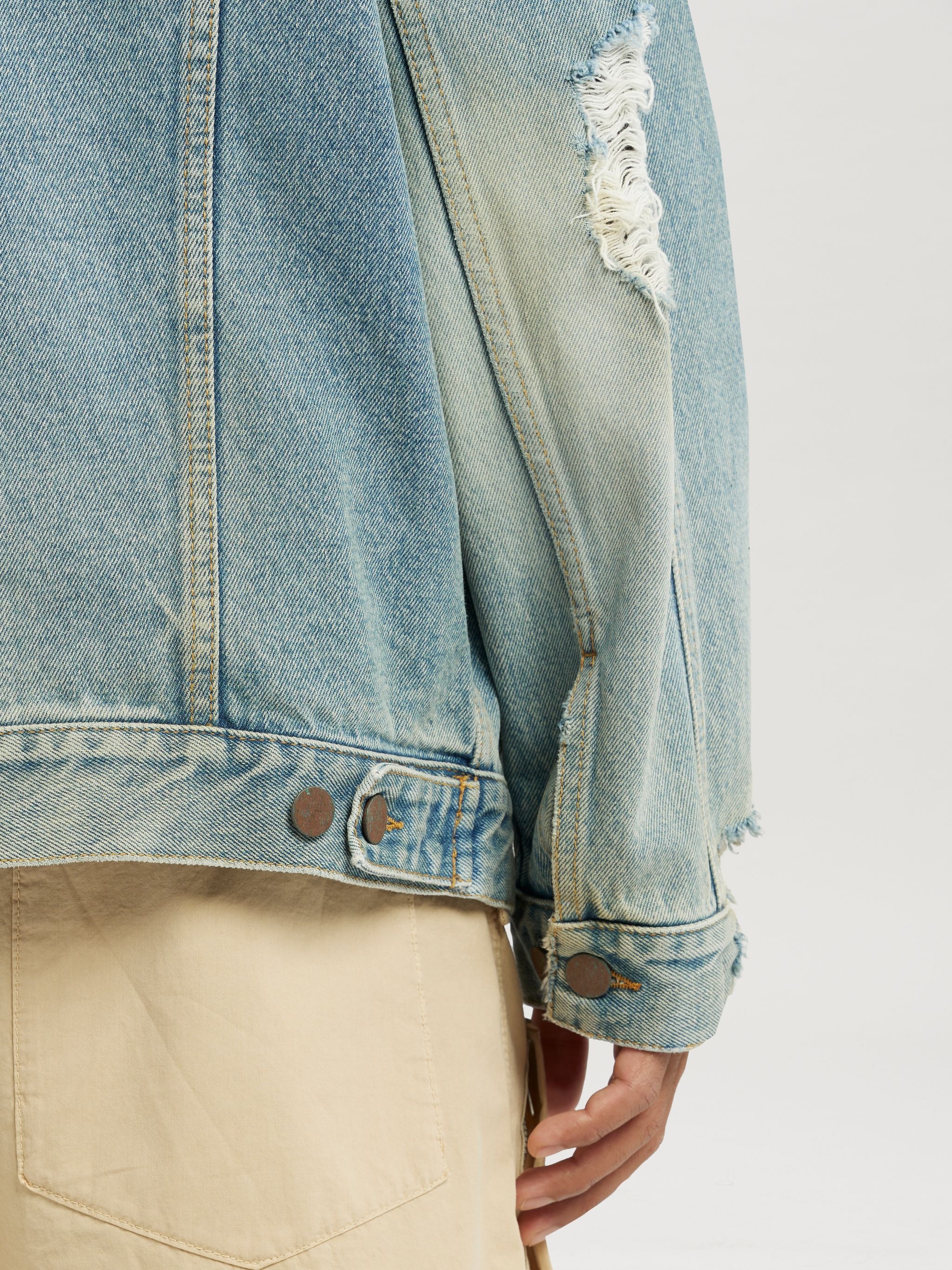 Light Wash Sunset Loose Denim - 6
