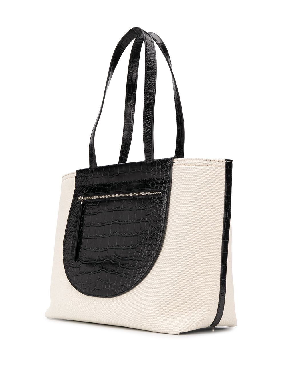 paneled shoulder bag - 3