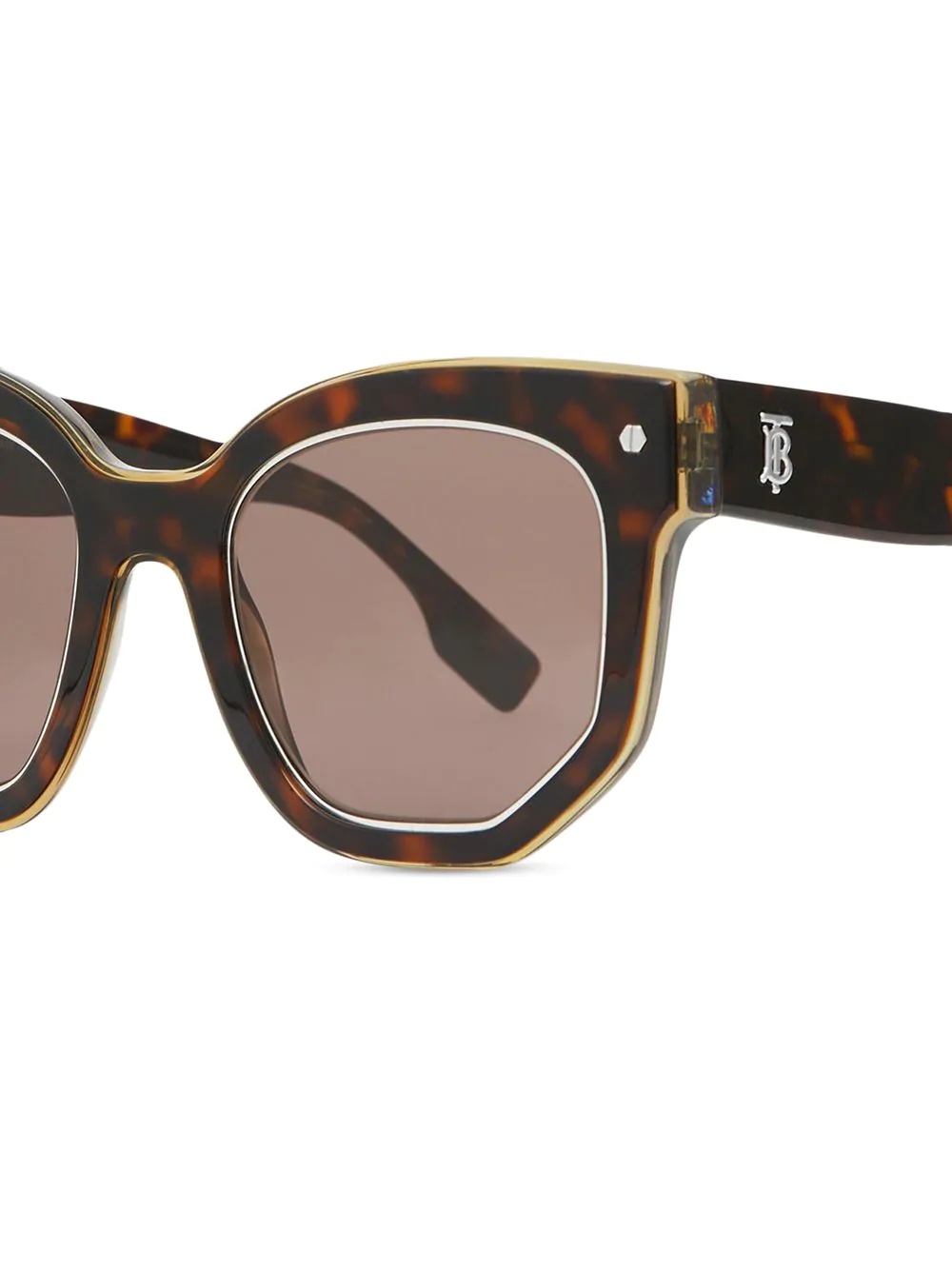 geometric-frame sunglasses - 3