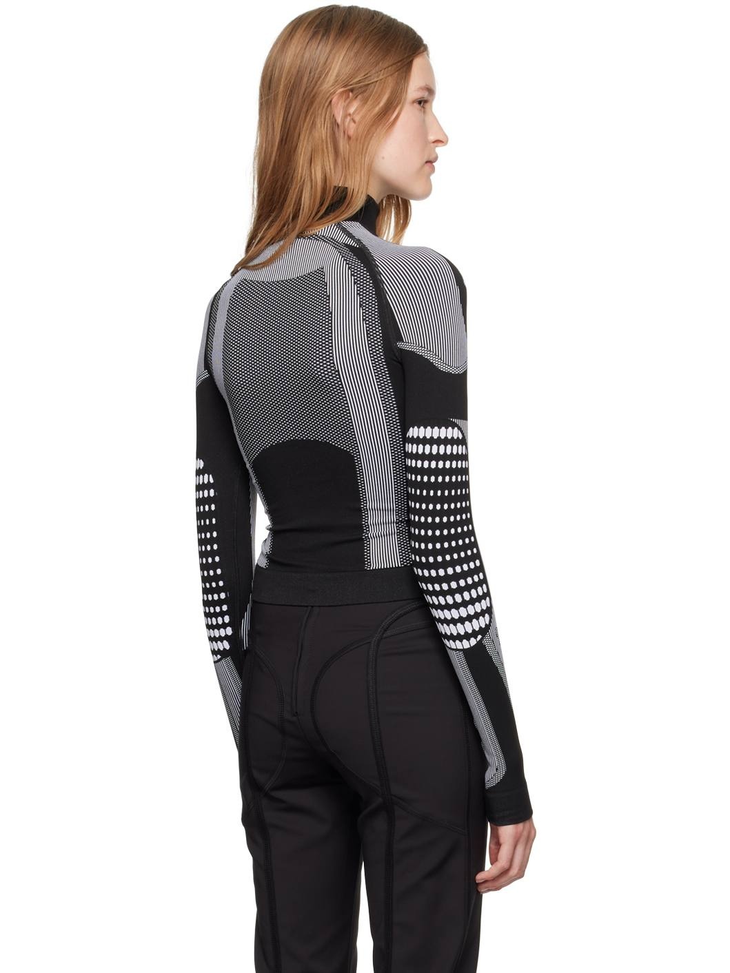 Black Europa Quarter-Zip Sport Top - 3