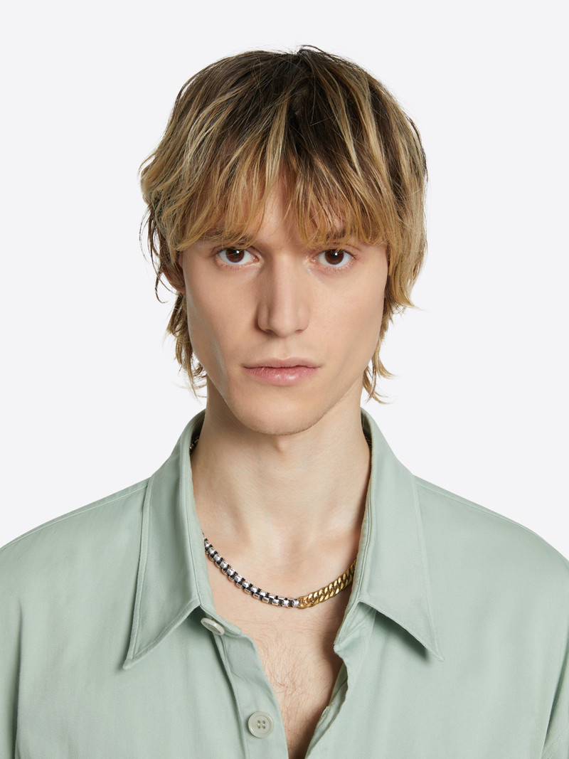 CONTRAST CHAIN NECKLACE 4