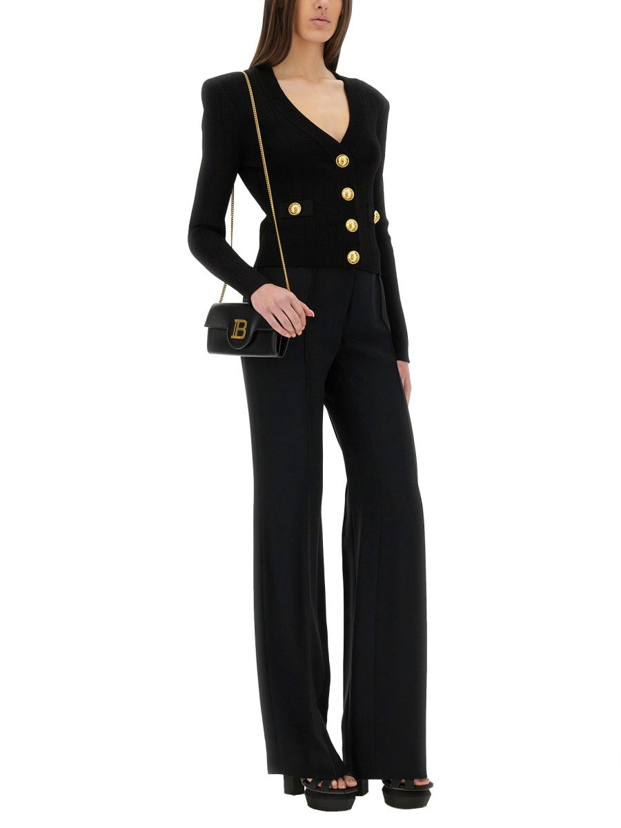 Balmain Women Cropped Cardigan - 2