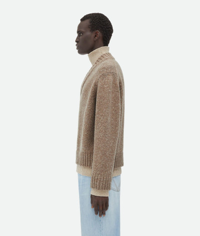Bottega Veneta Double Layer Effect Wool Sweater outlook