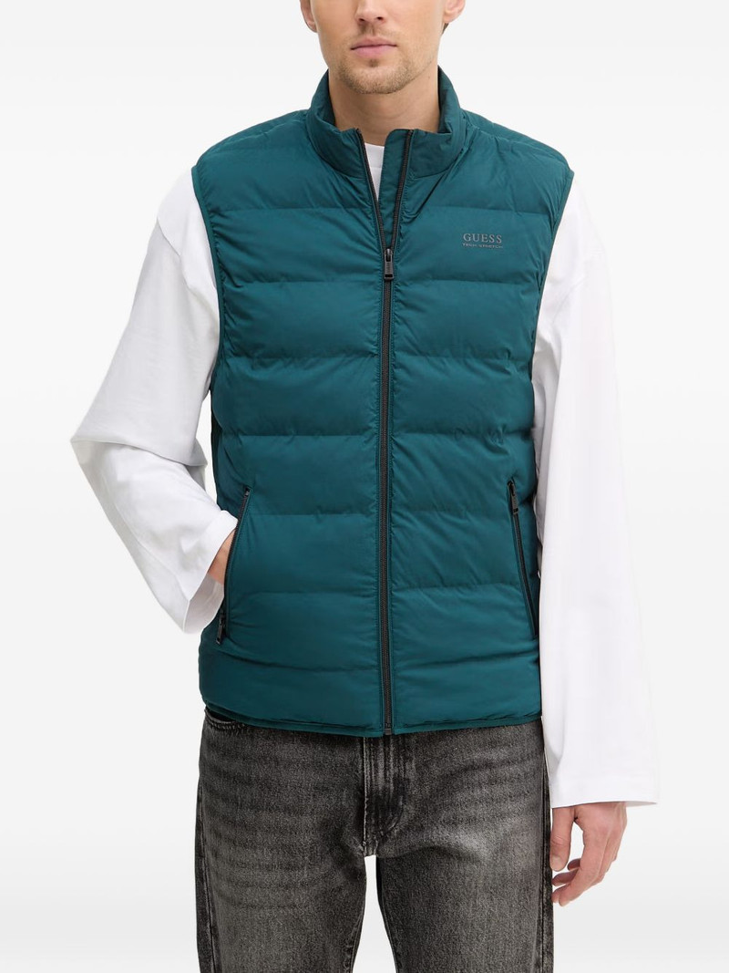 quilted zip-up gilet 1
