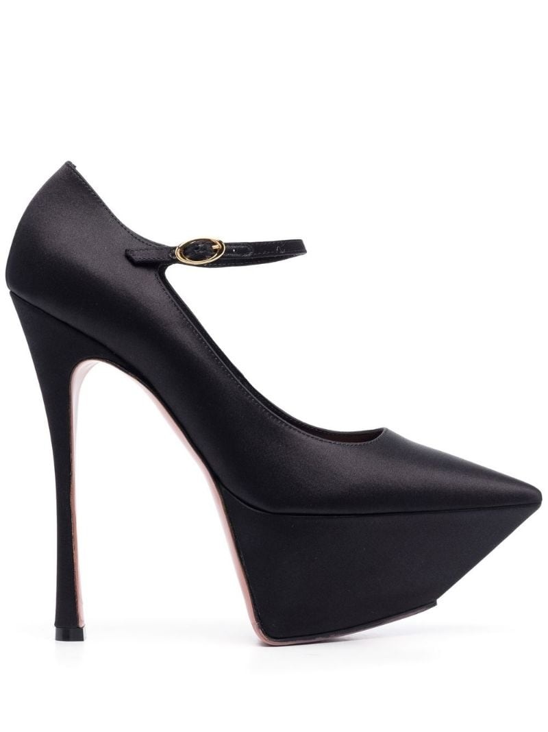 pointed 150mm platform pumps - 1