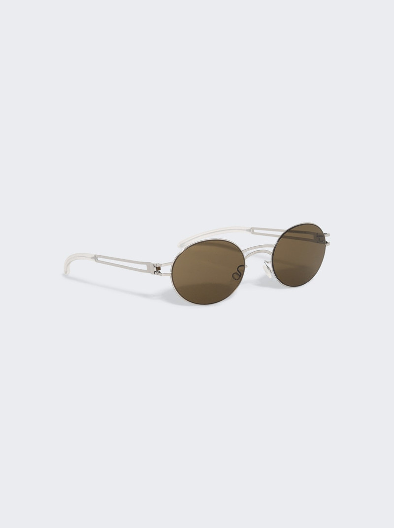 MYKITA Dada Sunglasses Shiny Silver outlook