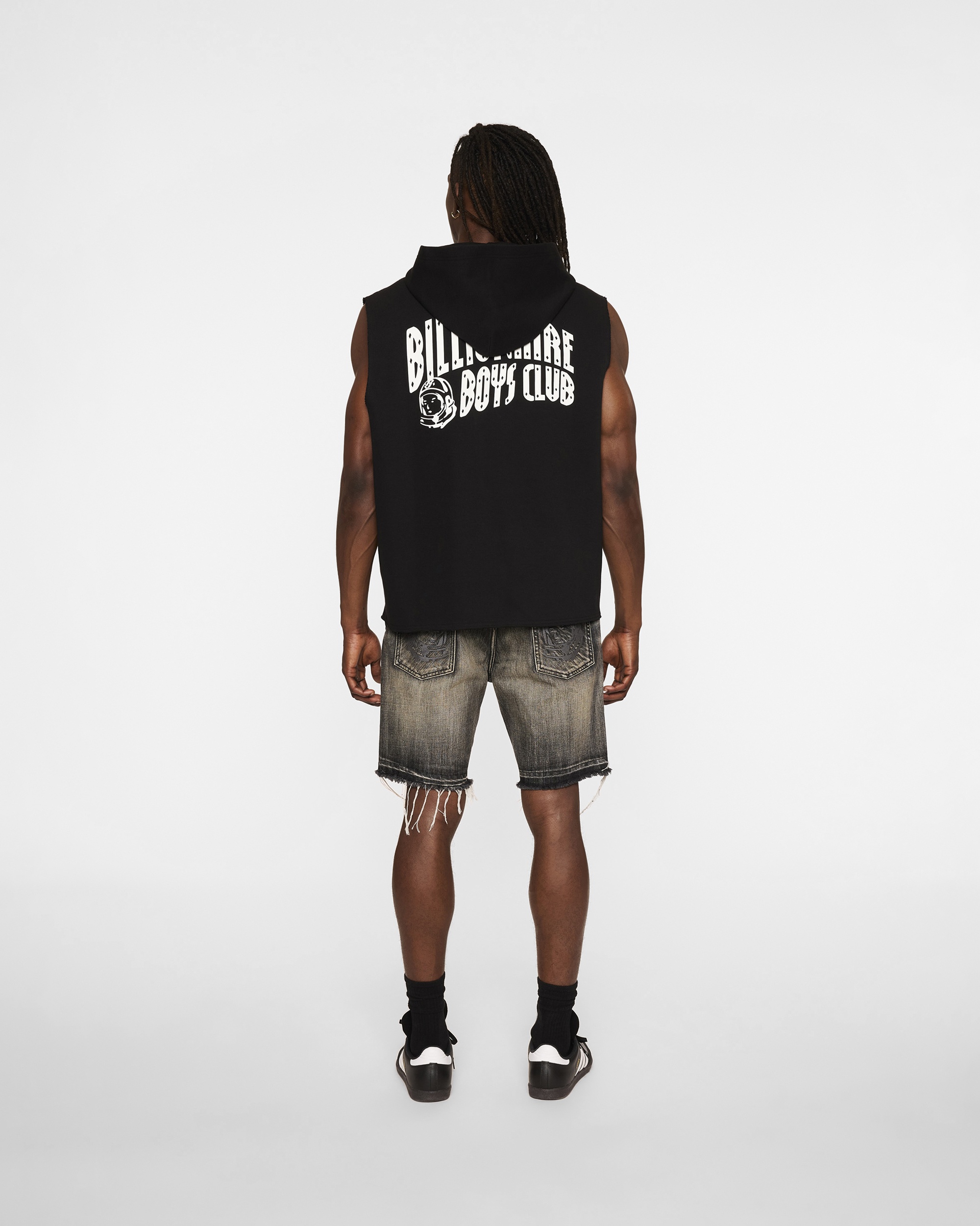 SPACE SLEEVELESS HOODIE - 4