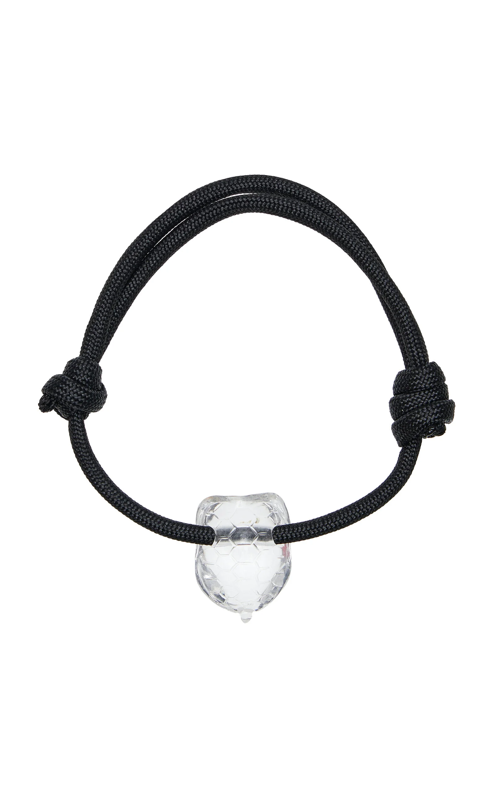 Quartz Turtle Anklet black - 1