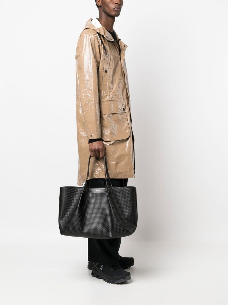 Serapian monogram canvas tote bag outlook