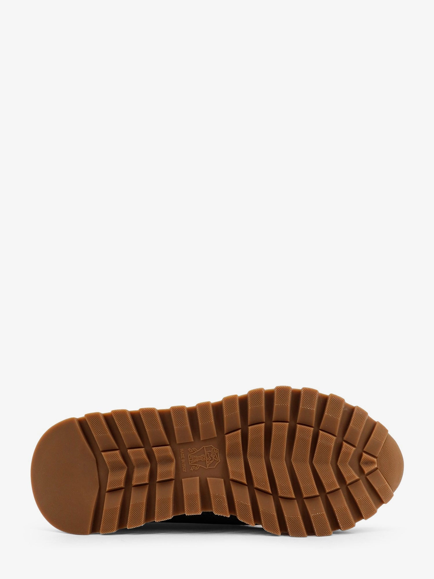 LOW-TOP WOOL FLANNEL SNEAKERS WITH LEATHER PROFILES - 4