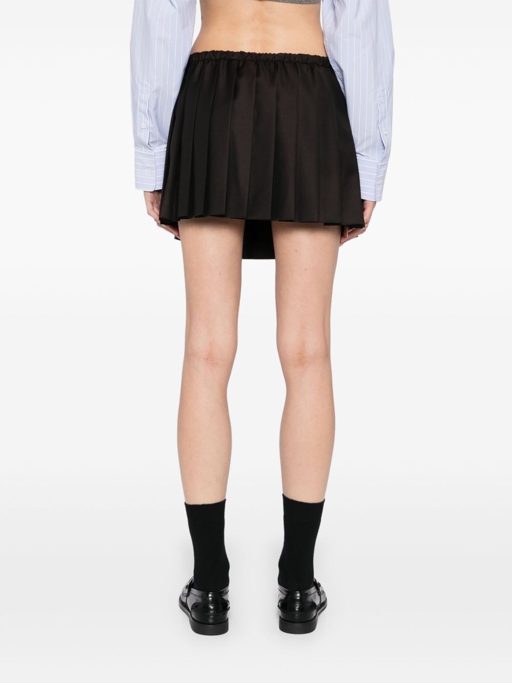 pleated Batavia skirt - 4