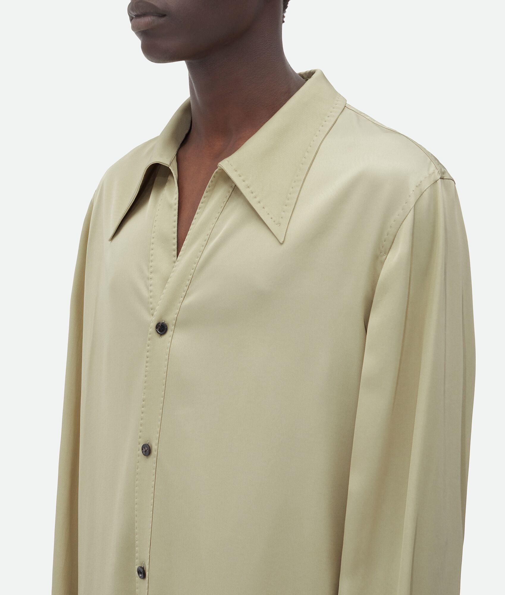 Viscose Twill Shirt - 5