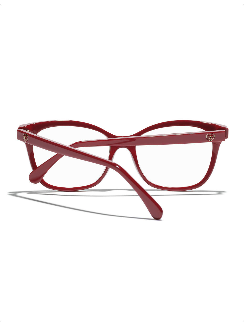 CH3463 rectangle-frame acetate glasses - 4