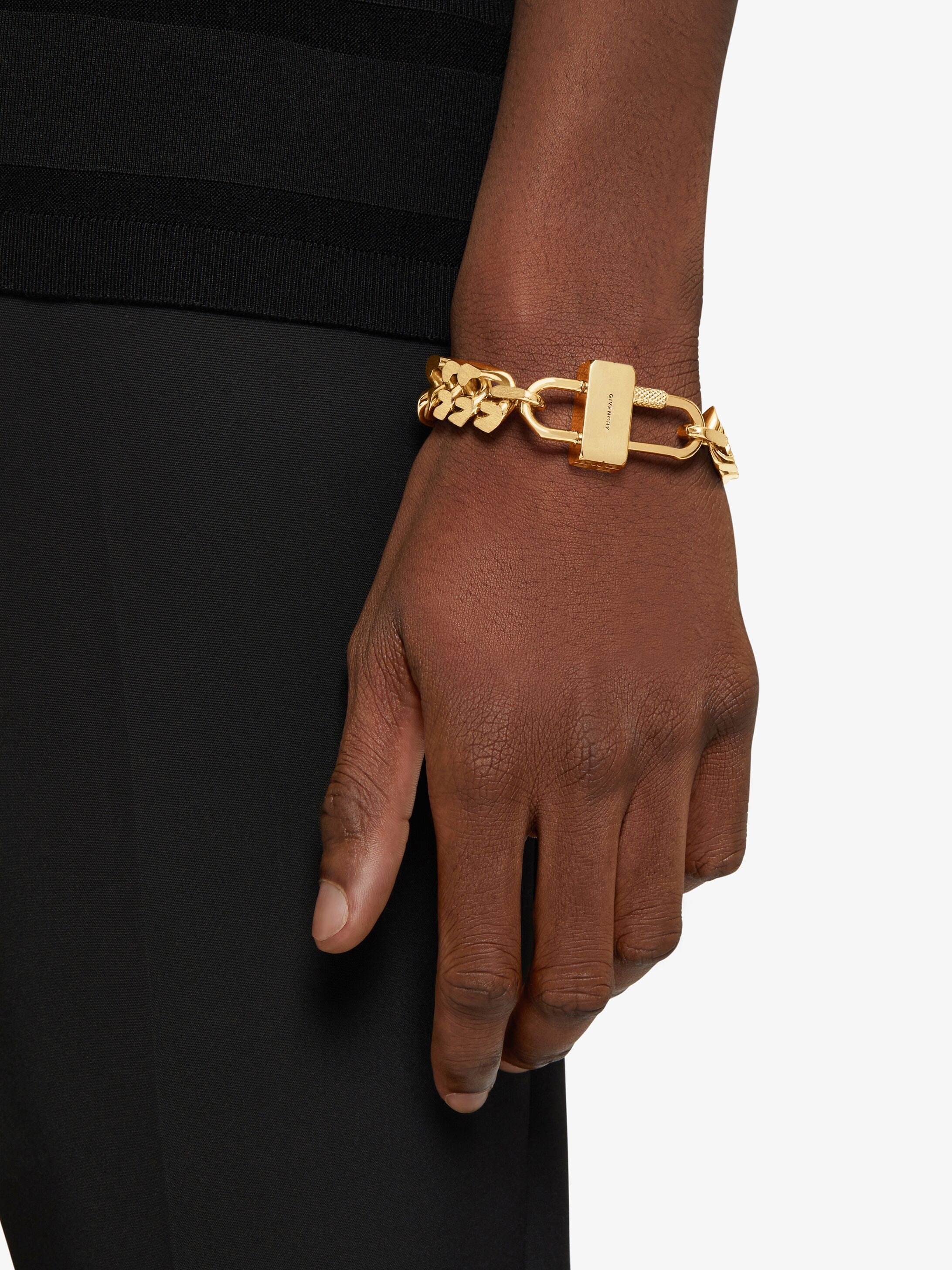 G CHAIN LOCK BRACELET - 2