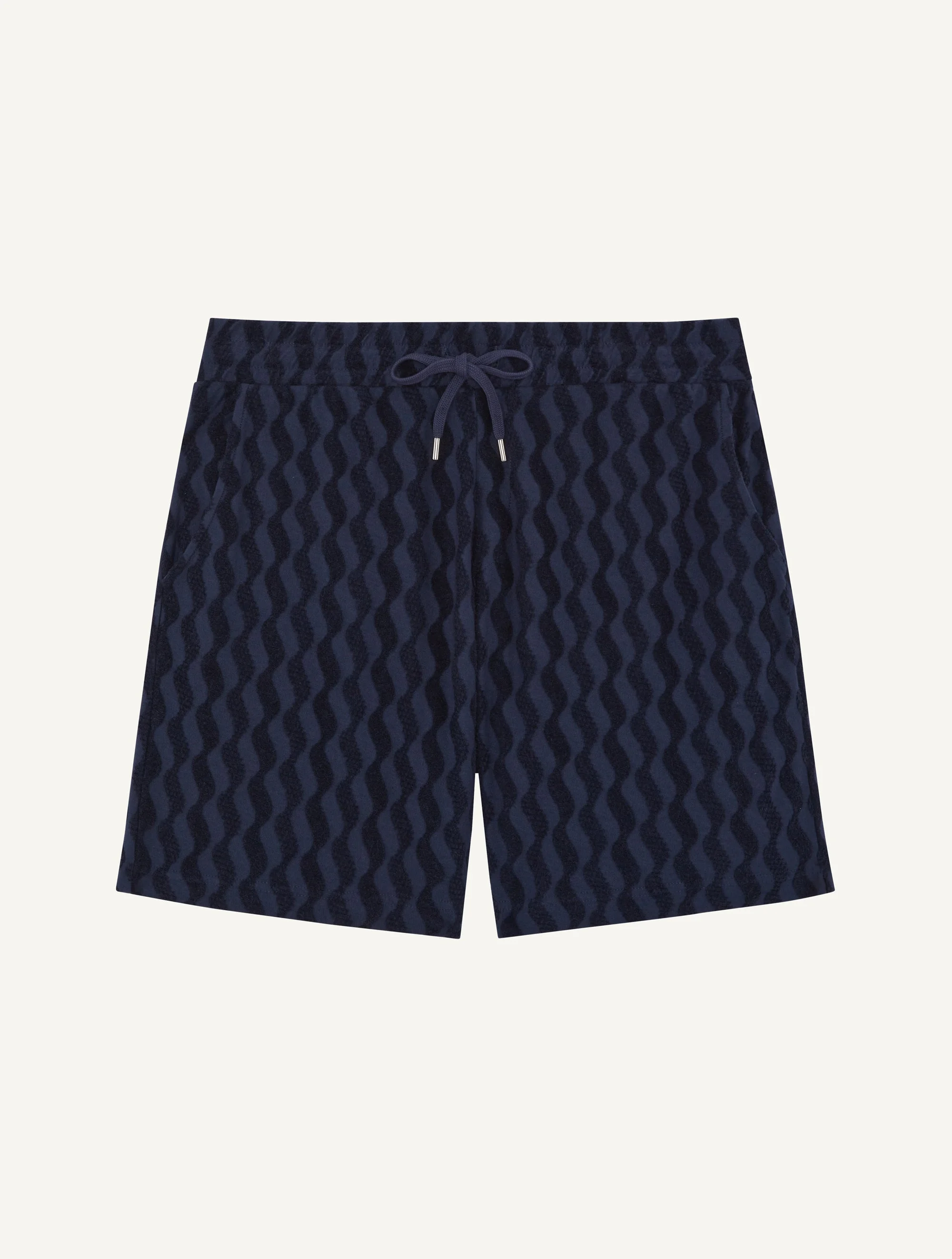 AUGUSTO TERRY COTTON SHORTS - 1