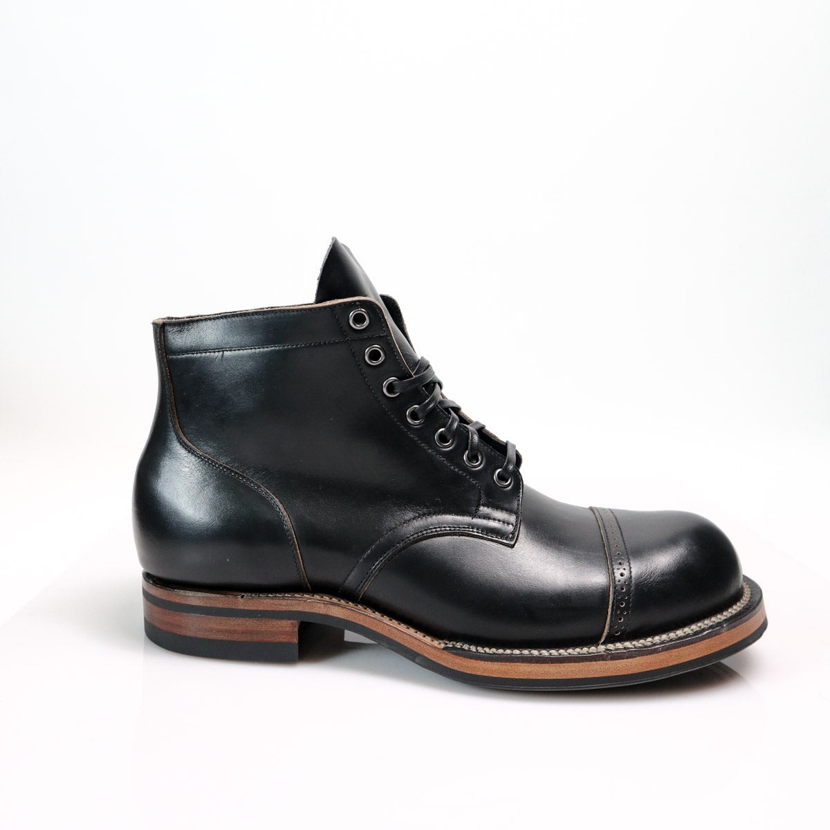 Service Boot 2040 Horween Chromexcel Black Teacore - 6