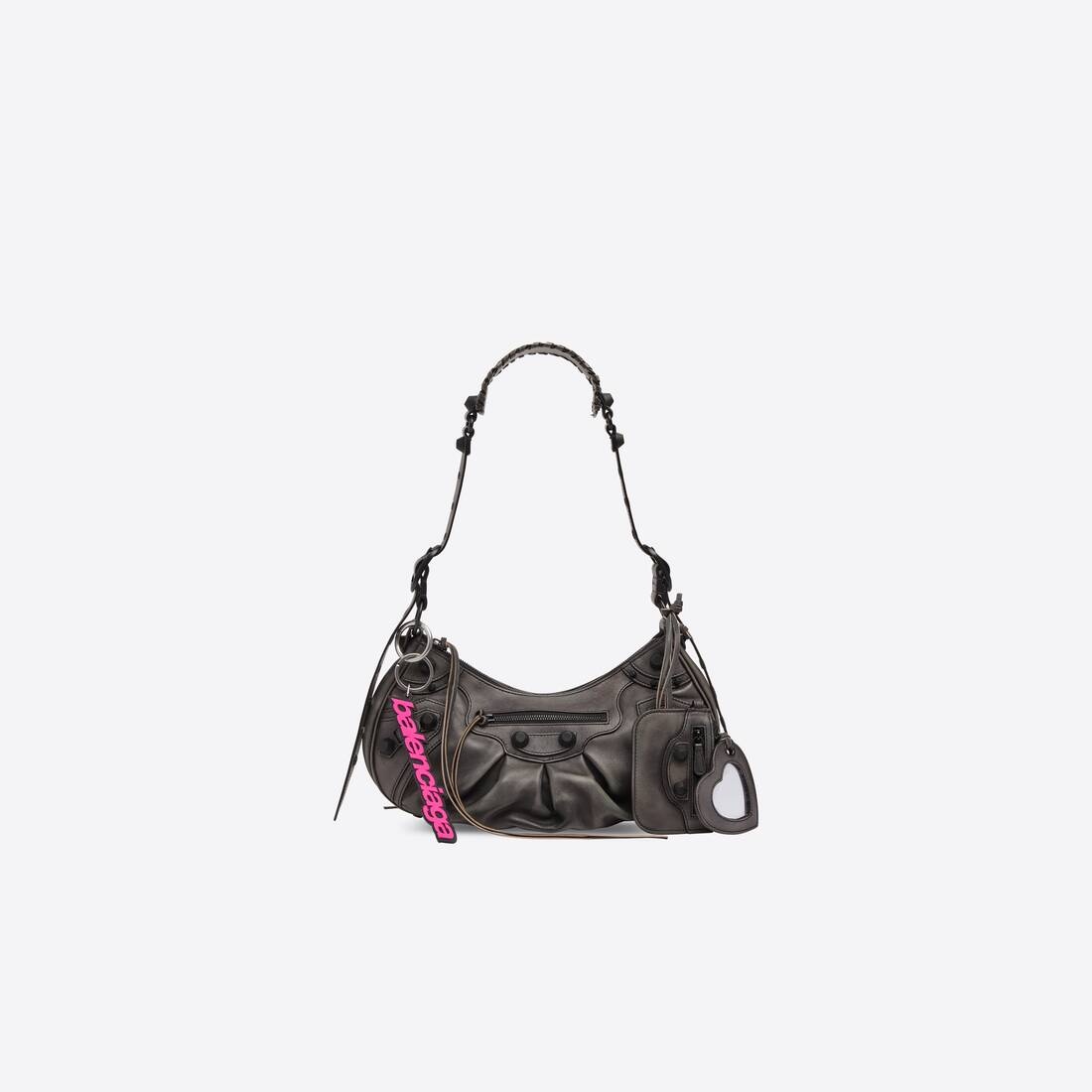 Women's Le Cagole Small Shoulder Bag Used in Black - 1