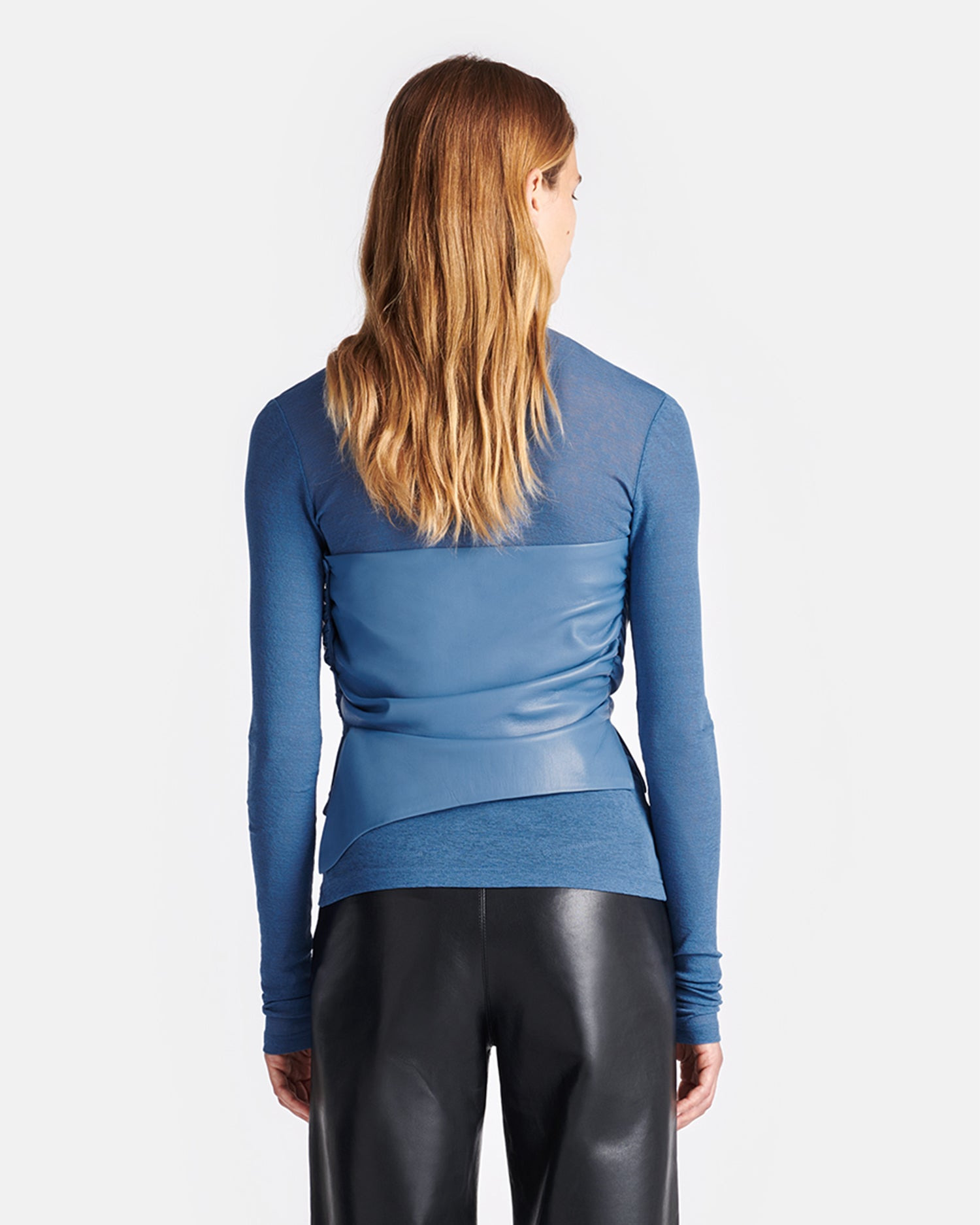 Mesh Jersey And Okobor™ Alt-Leather Top - 3