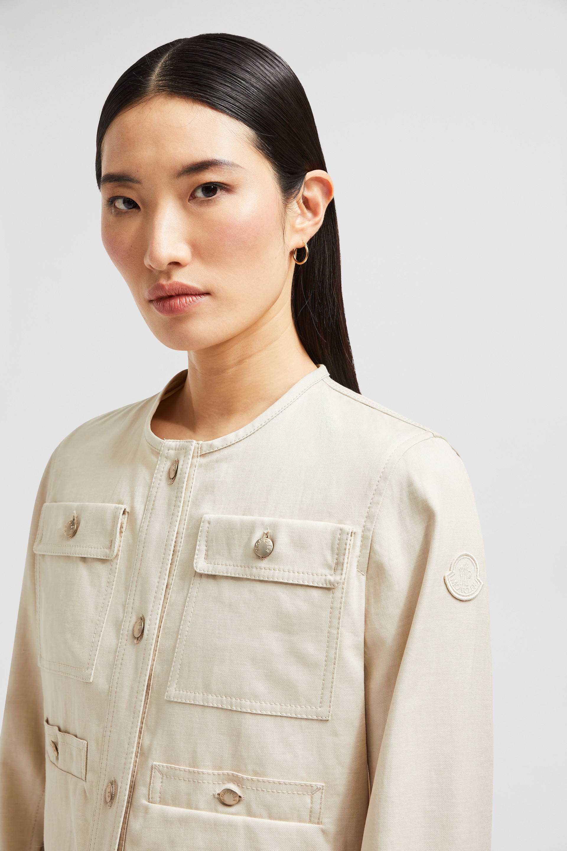 Chatel Cotton & Linen Jacket - 4