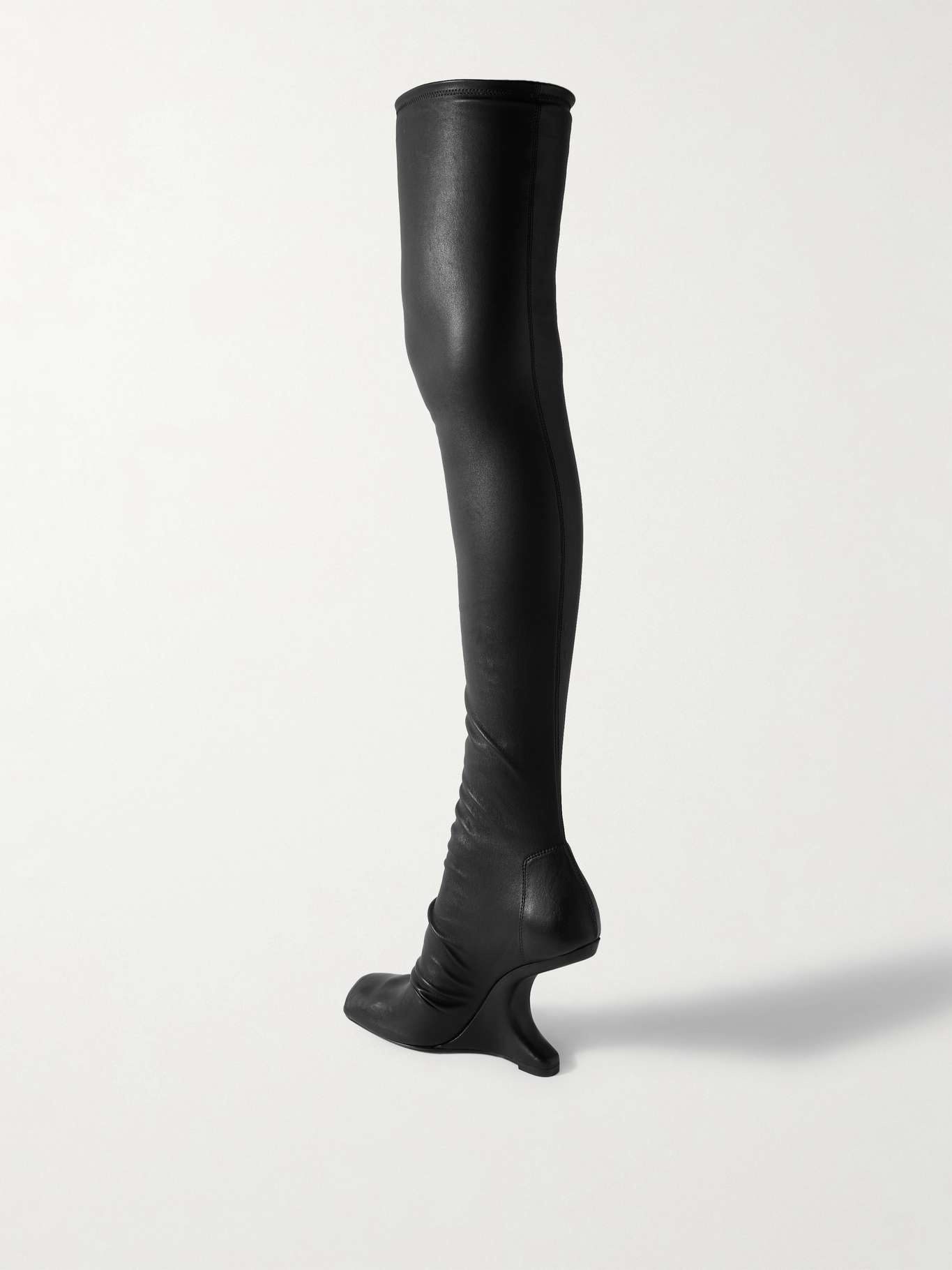 Cantilever leather over-the-knee boots - 3