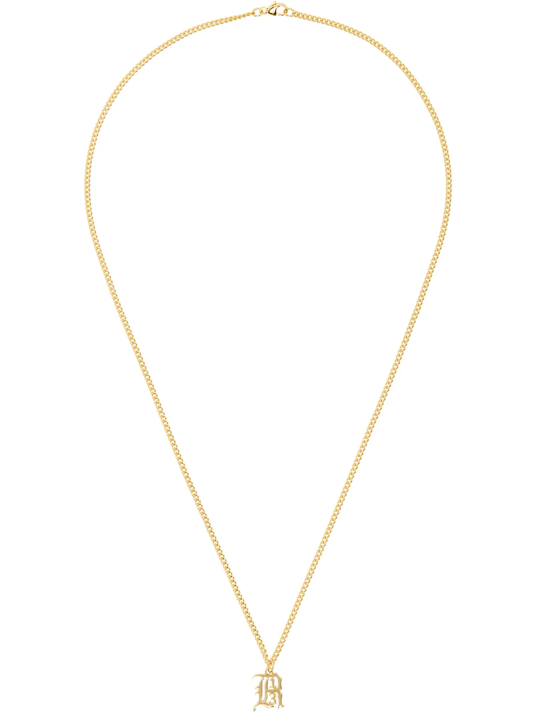 'R13' Pendant Chain Necklace - 1