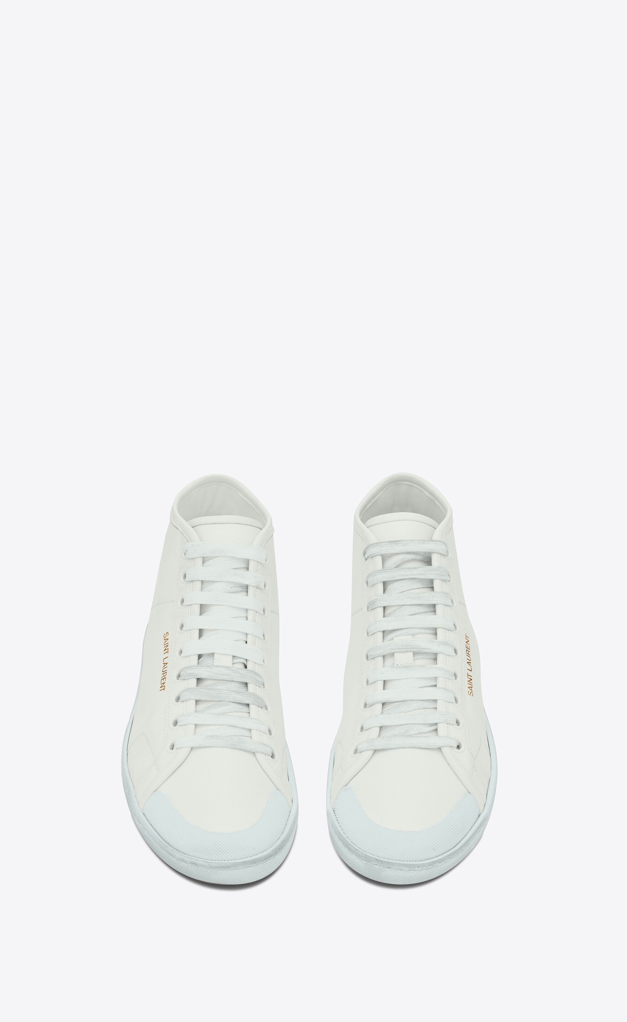 court classic sl/39 mid-top sneakers in grained leather - 2