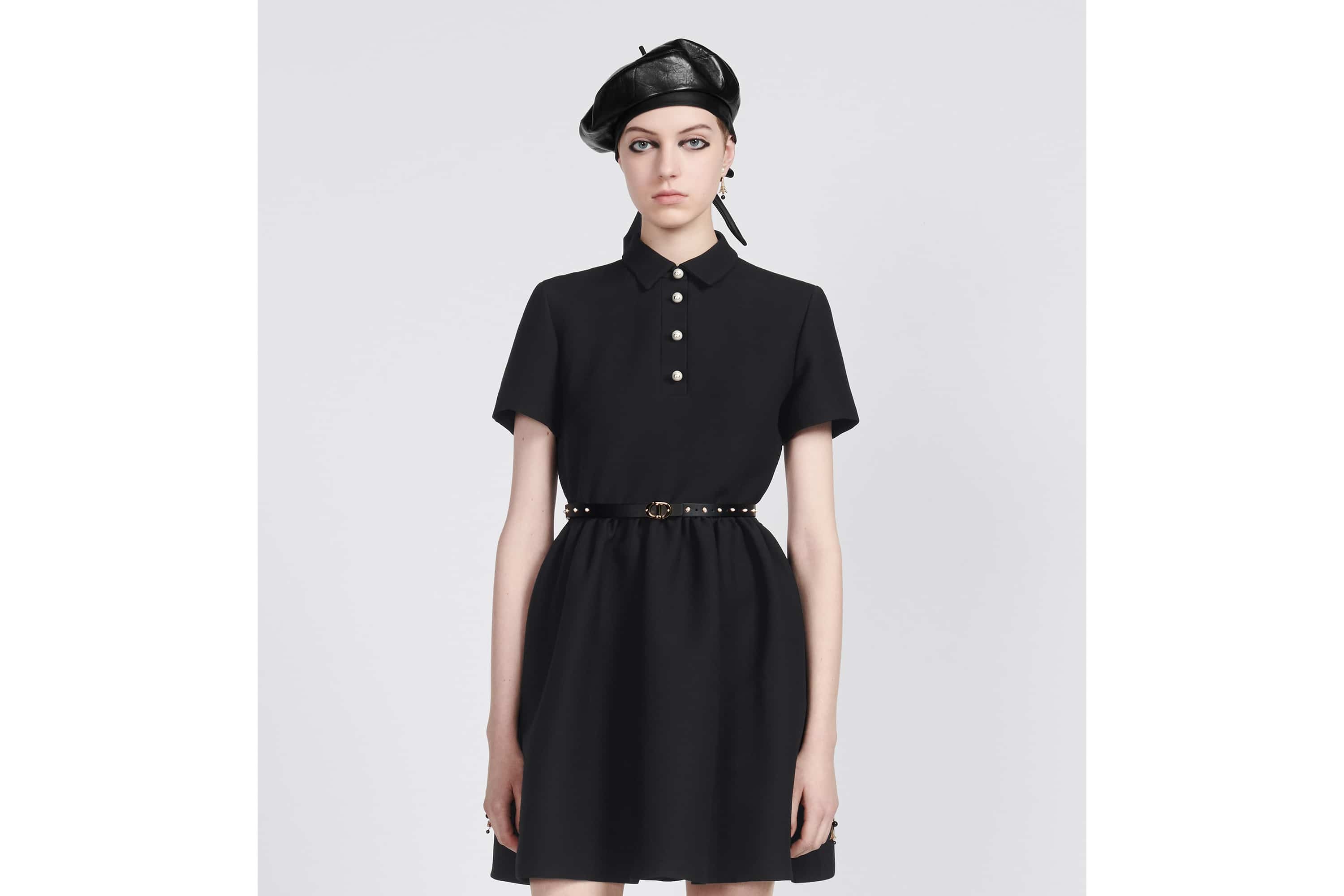 Short Belted Shirt Dress - 4
