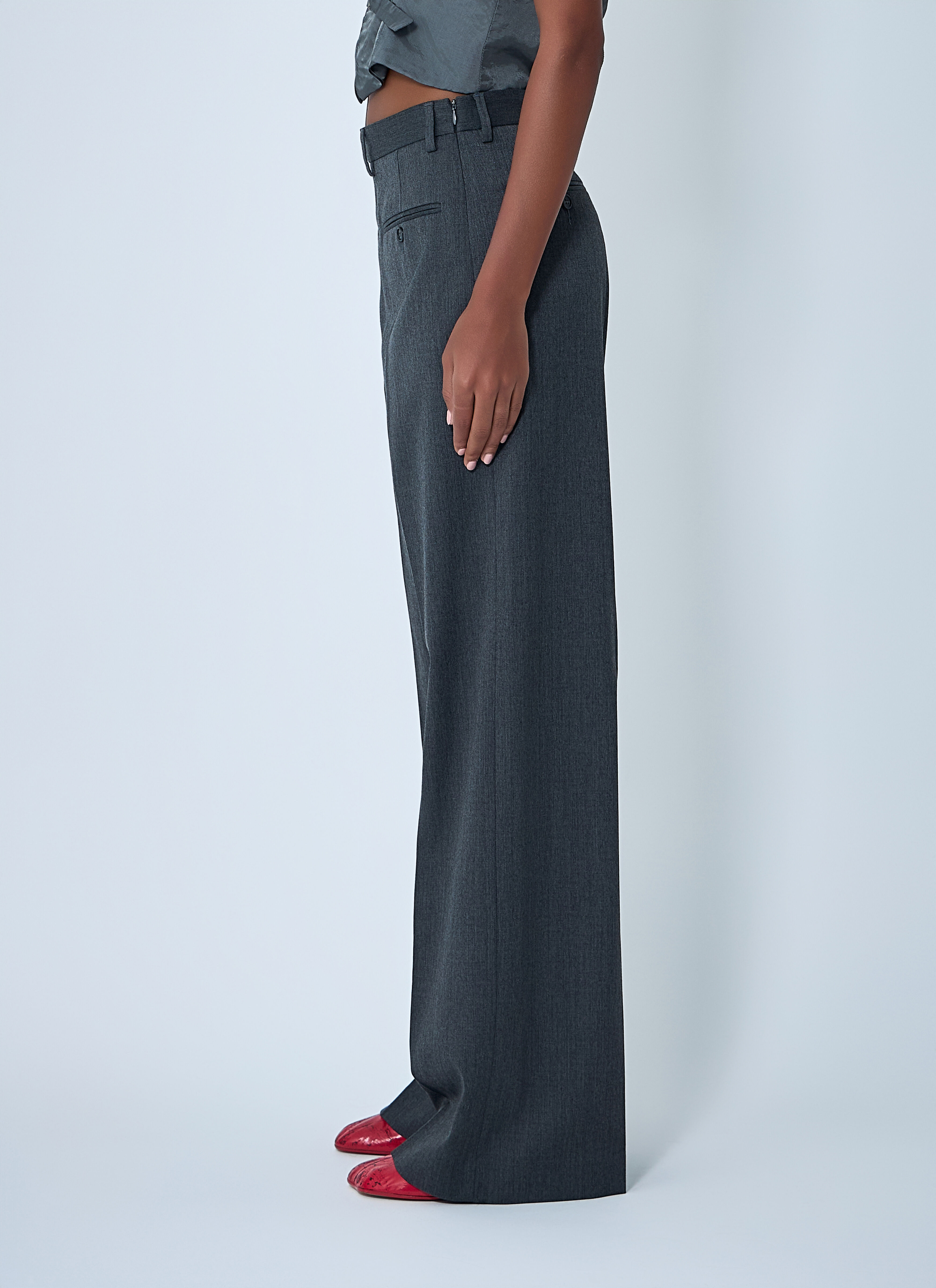 Tailored Back-To-Front Pants - 3