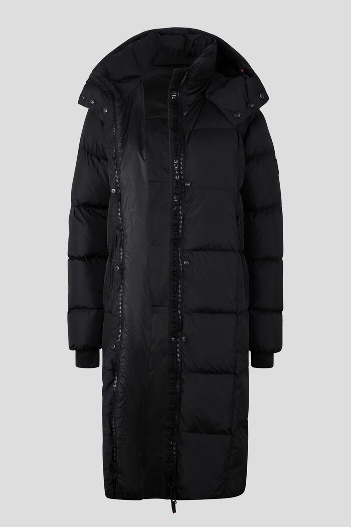 Barna Quilted coat in Black - 6