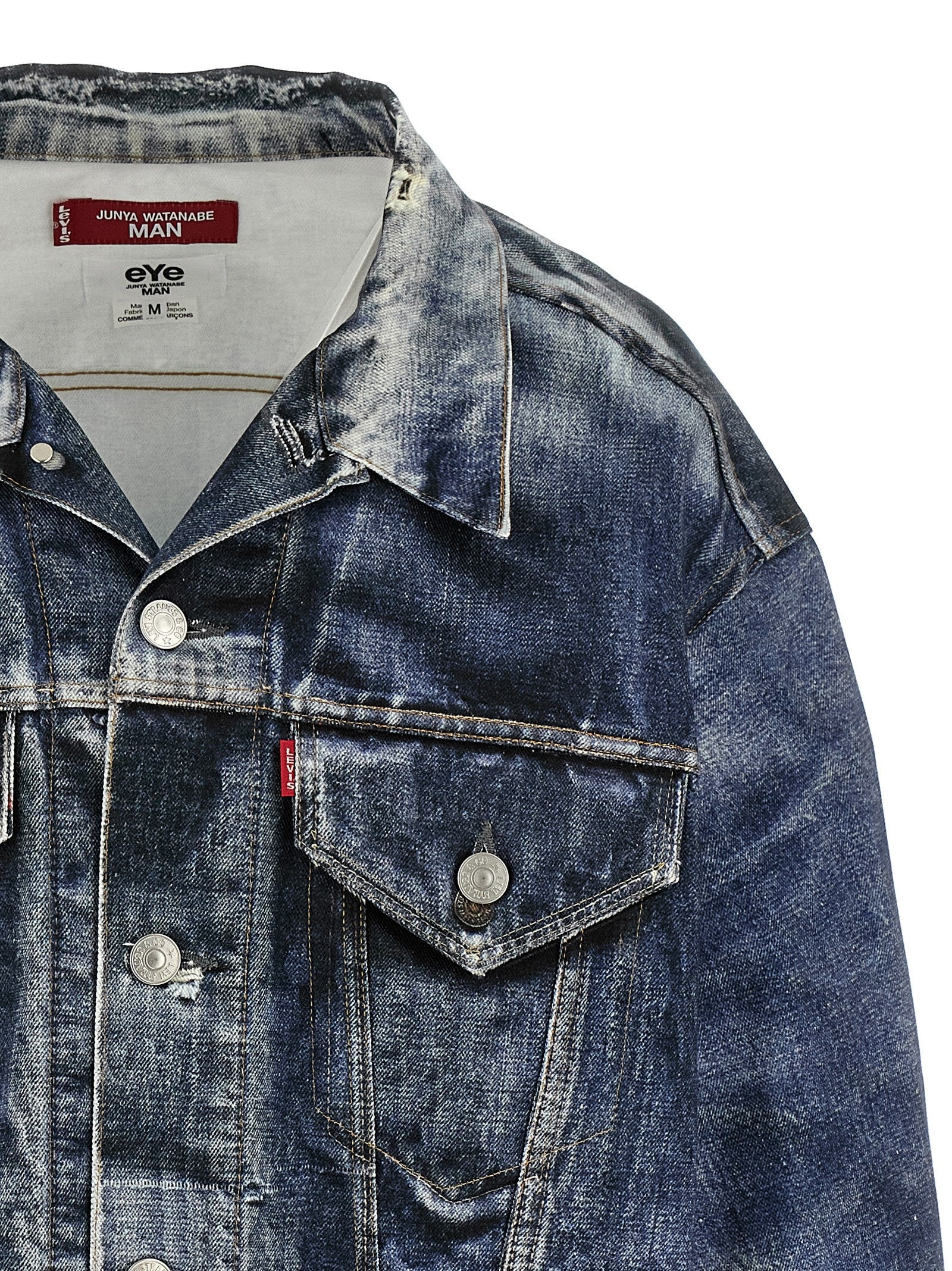 Junya Watanabe Men Junya Watanabe X Levi's® Denim Effect Jacket - 3